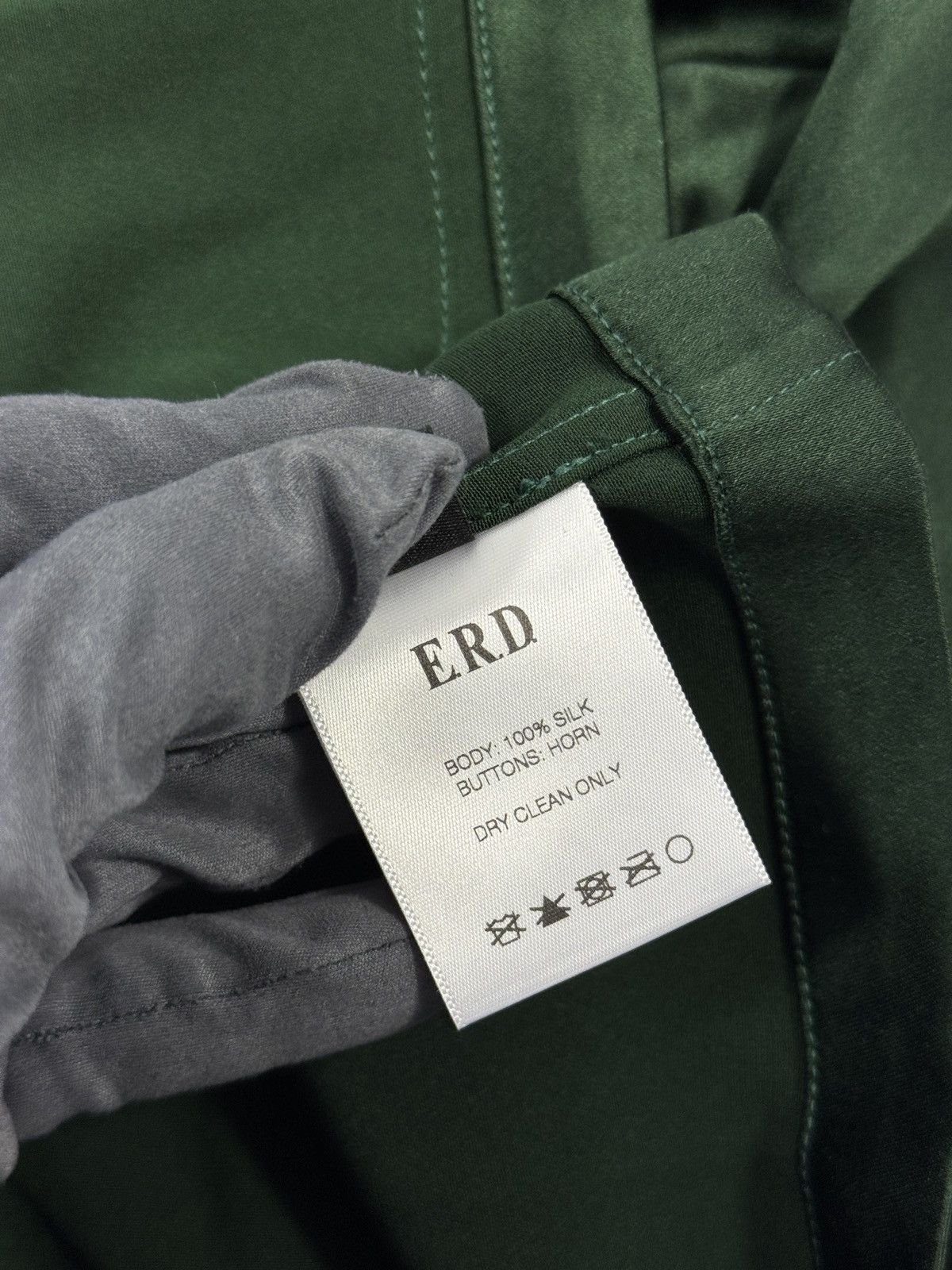 Enfants Riches Deprimes Logo-Embroidered Horn Button Pure Silk-Satin Pyjama Set RARE Size US S / EU 44-46 / 1 - 8 Thumbnail