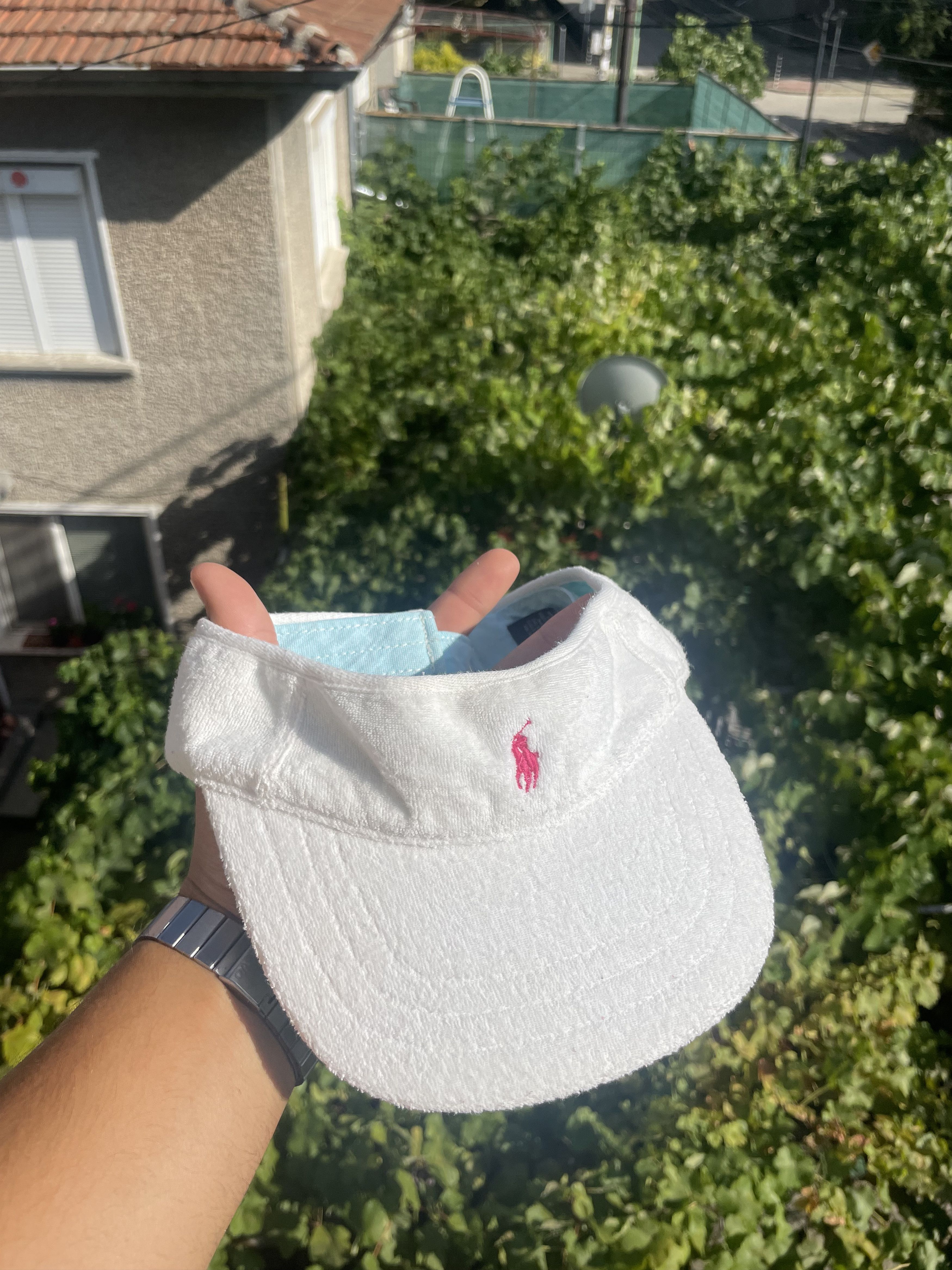 Polo Ralph Lauren × Vintage Vintage Polo Ralph Lauren Golf Visor Hat Cap Size ONE SIZE - 1 Thumbnail