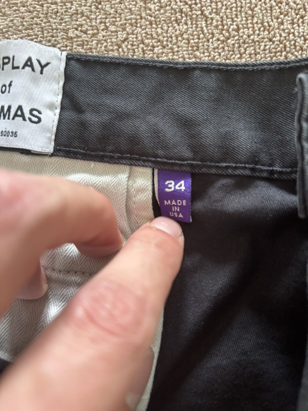Gallery Dept. Gallery Dept. Black ATK Cut-Off-Shorts Size US 34 / EU 50 - 4 Thumbnail