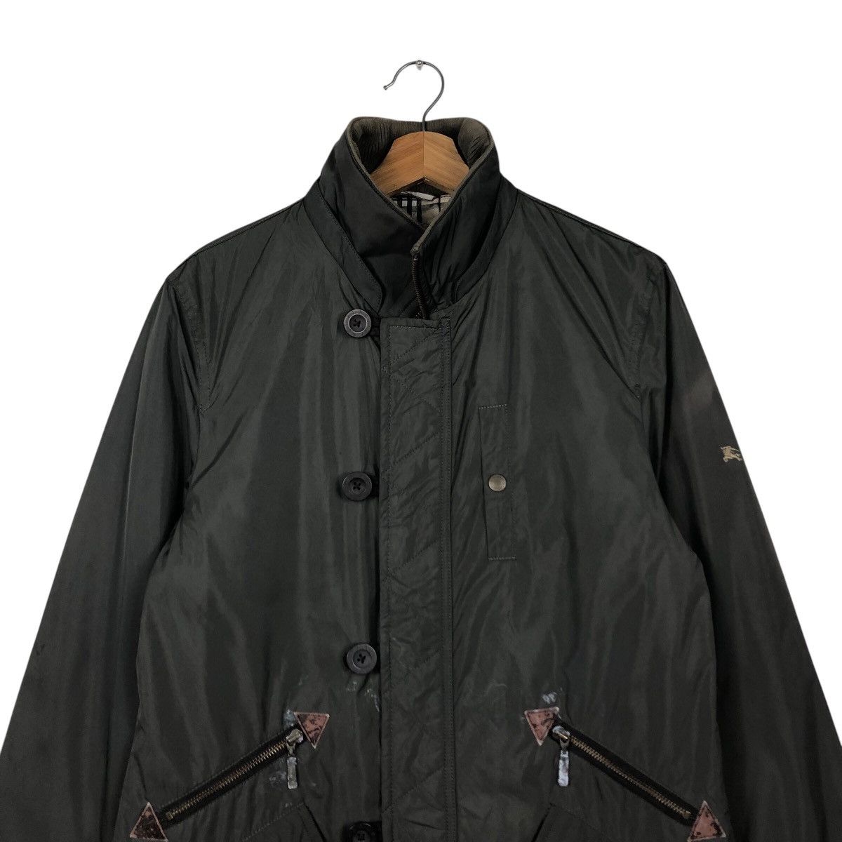 Burberry 📌Vintage Chore Jacket Burberry Black Label Nova Check Size US L / EU 52-54 / 3 - 4 Thumbnail