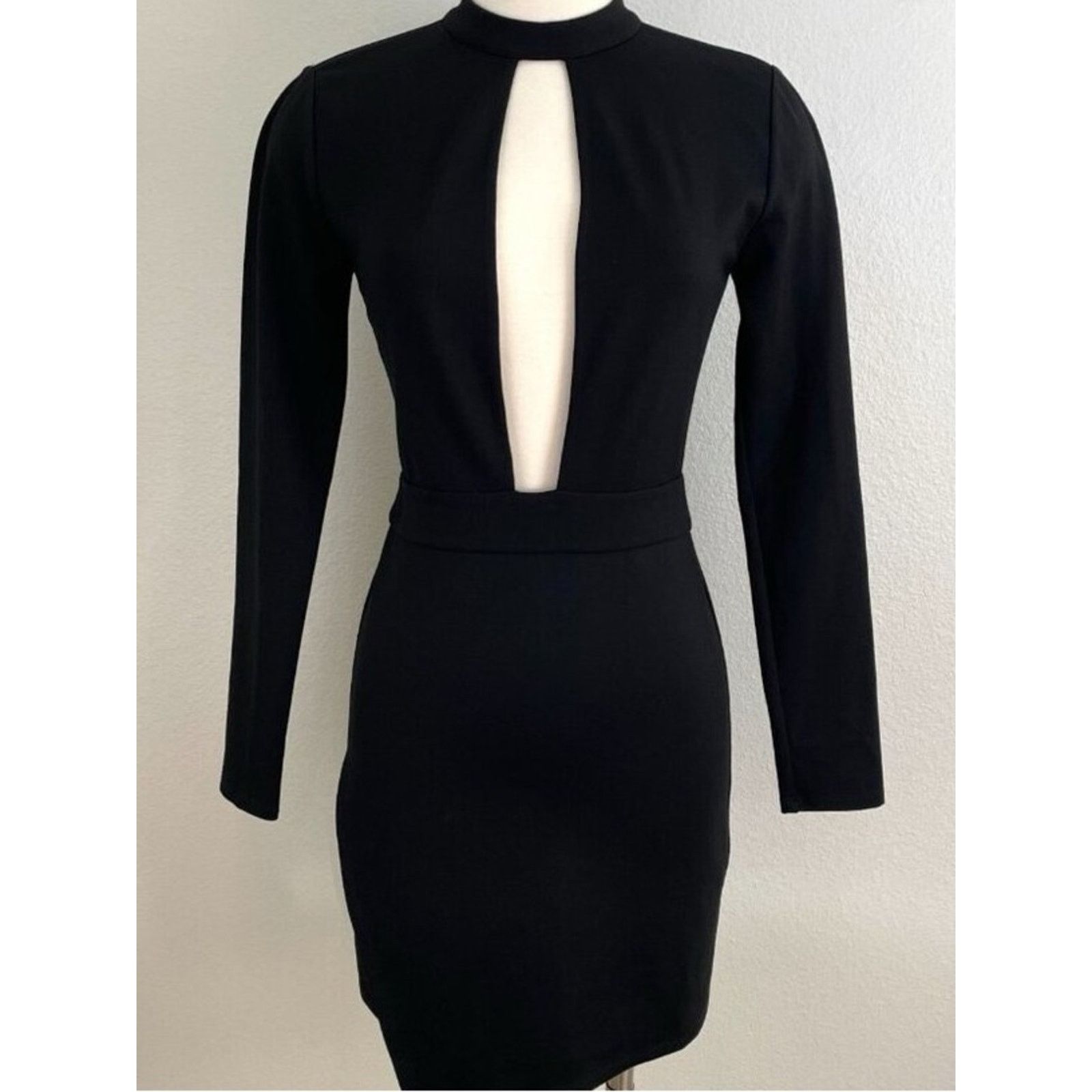 REVOLVE New! Revolve NBD x Naven $225 Black Cutout Dress Bodycon S Size S / US 4 / IT 40 - 3 Thumbnail