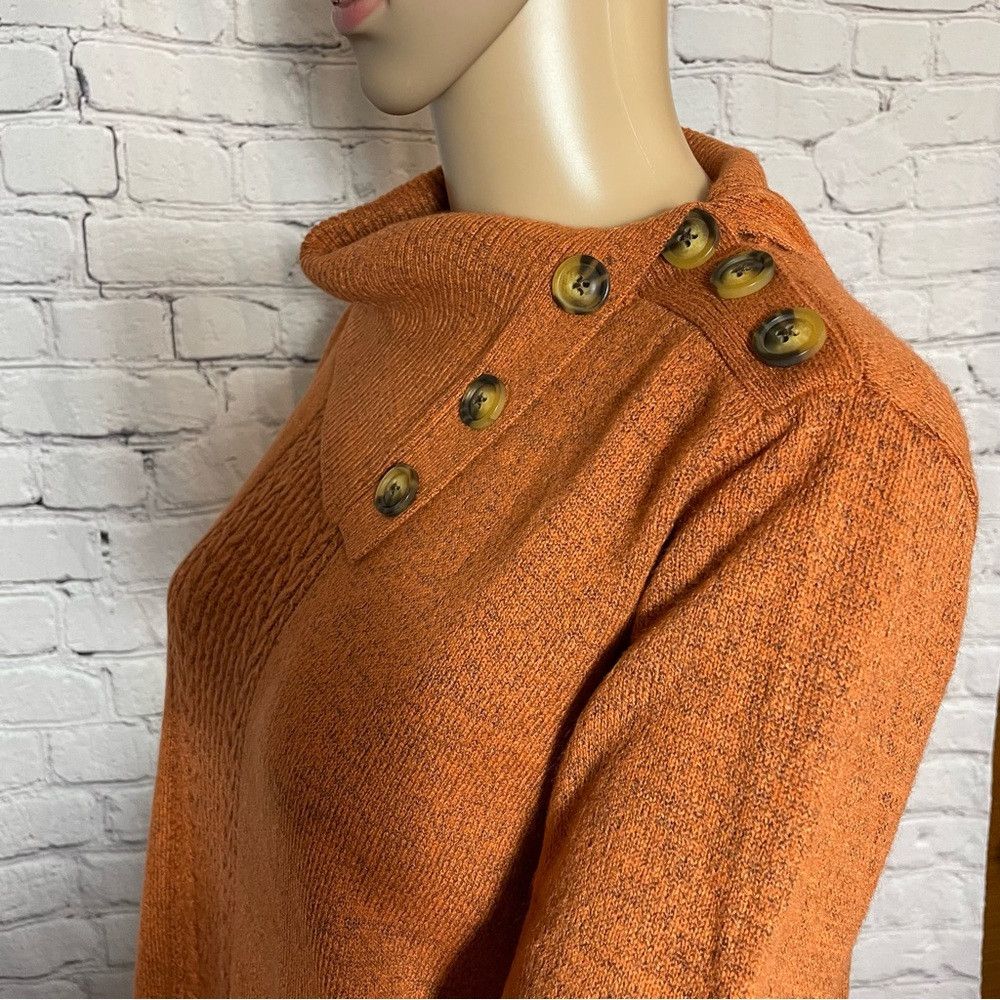 Other New Napa Valley Copper Brown Cowl Shoulder Brown Sweater Si Size L / US 10 / IT 46 - 4 Thumbnail