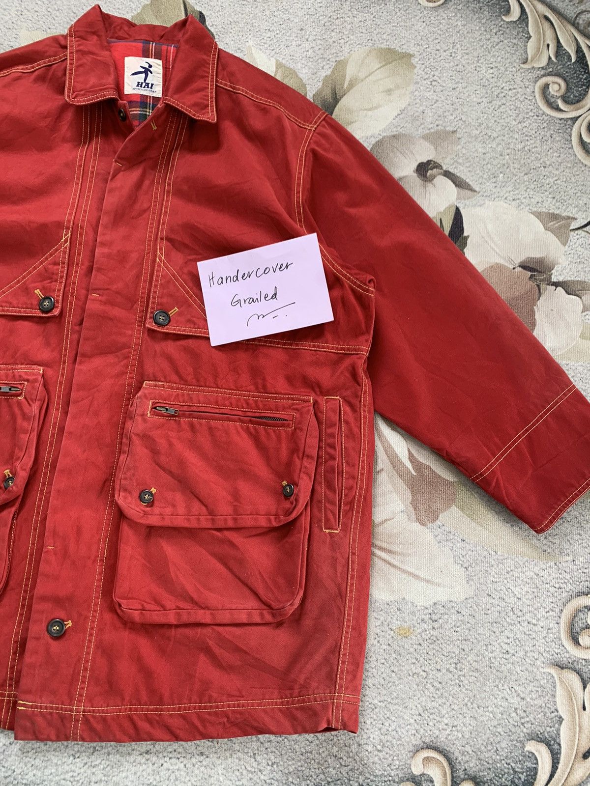 Hai Sporting Gear Hai Sporting Gear Multi Cargo Pockets Inner Tartan Jacket Size US M / EU 48-50 / 2 - 5 Thumbnail