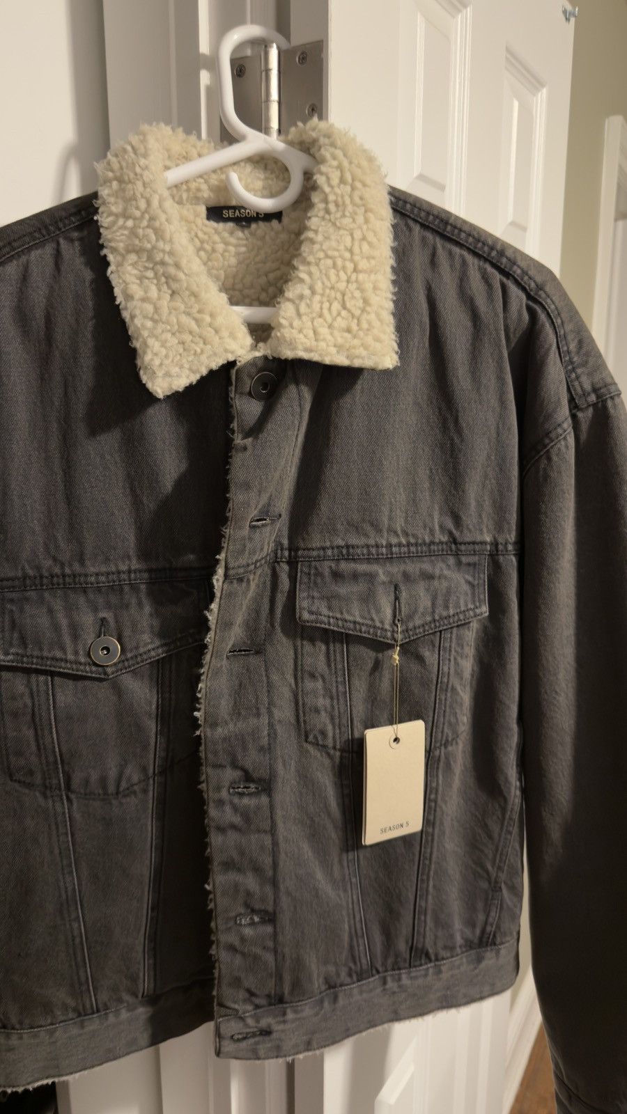 YEEZY SEASON 5 DENIM JACKET イージー　シーズン5 Yeezy - Sherpa Lined Jean Jacket Season 5 Classic Sherpa Jean - US