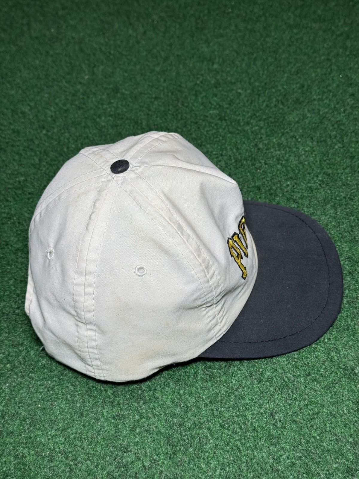 MLB Pittsburgh Pirates Snapback Vintage 90s Baseball Cap Hat Size ONE SIZE - 4 Thumbnail