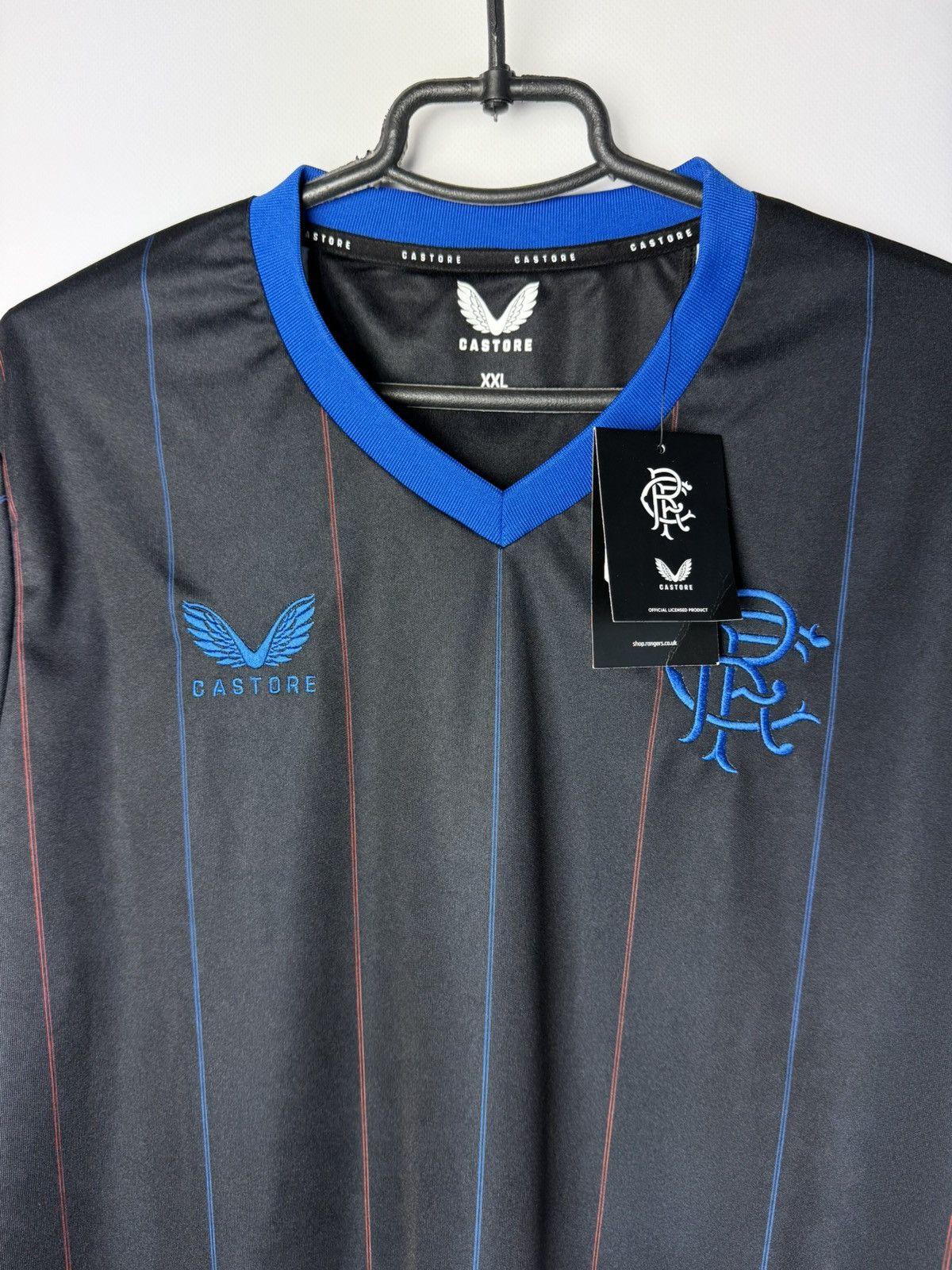 Castore Glasgow Rangers 2022 2023 Fourth Shirt Soccer Jersey Castore Size US XXL / EU 58 / 5 - 3 Thumbnail