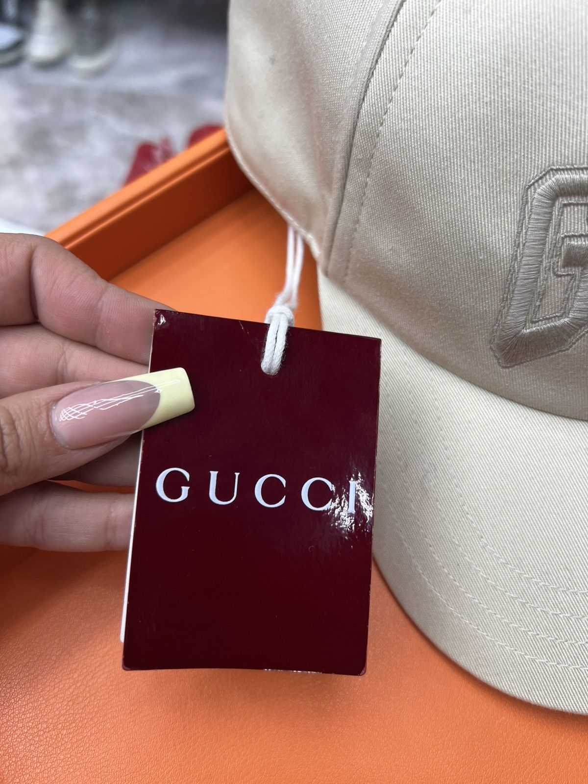 Gucci Gucci Embroidered Baseball Hat Size ONE SIZE - 10 Thumbnail