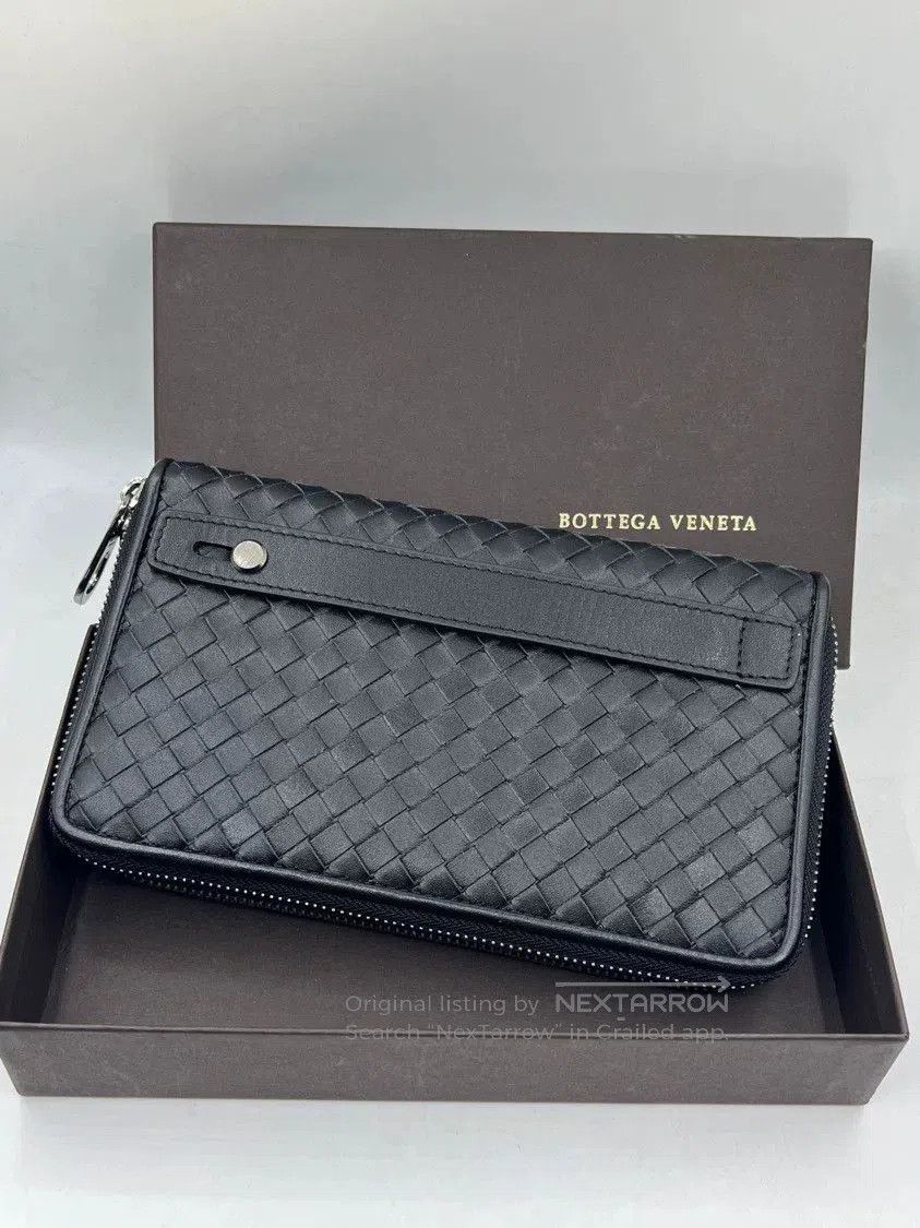 Bottega Veneta Bottega Veneta Woven Leather Wallet. Size ONE SIZE - 4 Thumbnail