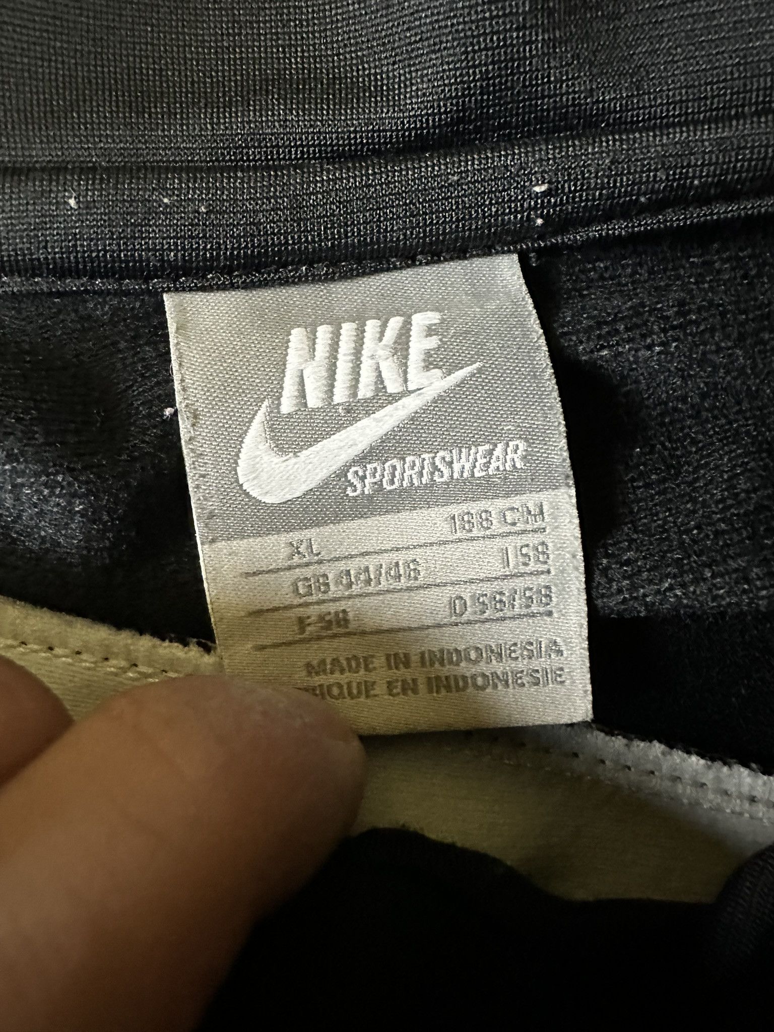 Nike 00s Vintage Y2k Nike Zip Tracksuit Sweatshirt Size US M / EU 48-50 / 2 - 13 Thumbnail