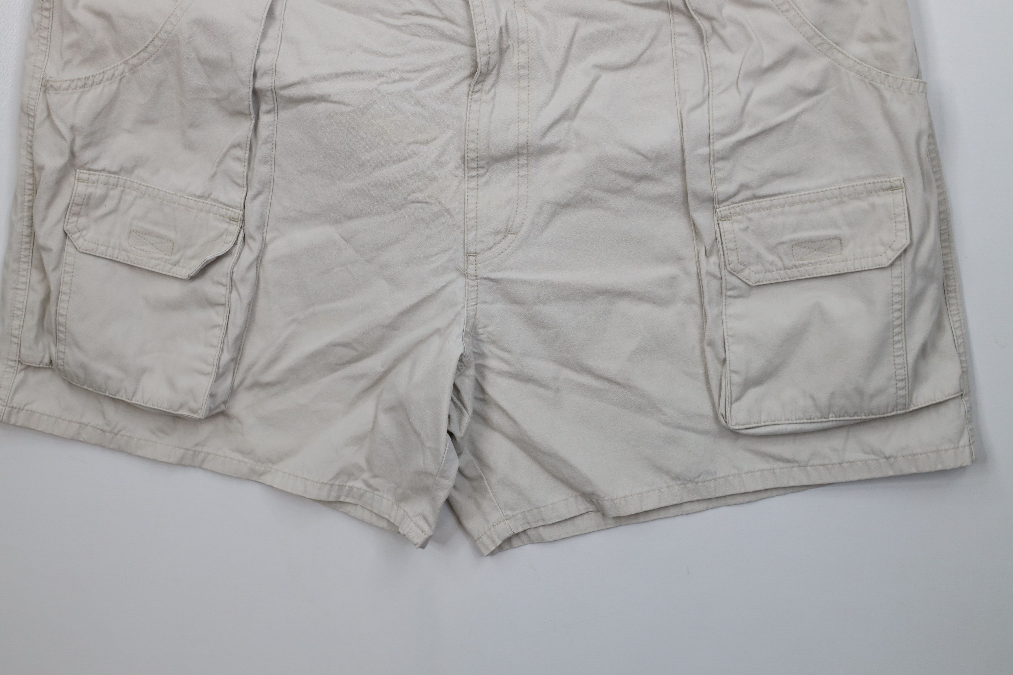 Woolrich Woolen Mills Vintage 90s Woolrich Above Knee Hiking Trekking Cargo Shorts Size US 42 / EU 58 - 4 Thumbnail