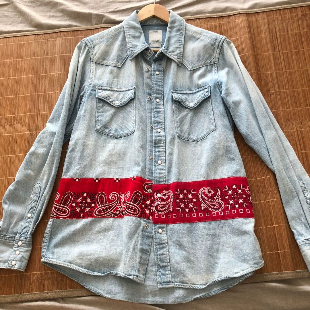 Visvim VisVim 17aw cashew flower denim lining Size US M / EU 48-50 / 2 - 1 Thumbnail