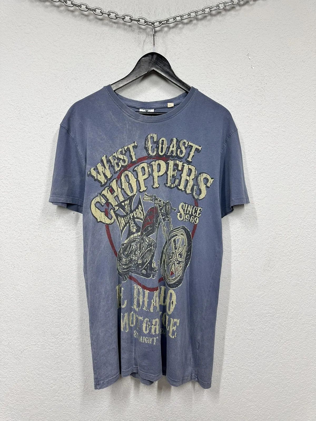 West Coast Choppers VINTAGE WEST COAST CHOPPERS T-SHIRT MOTO RARE Size US M / EU 48-50 / 2 - 1 Thumbnail