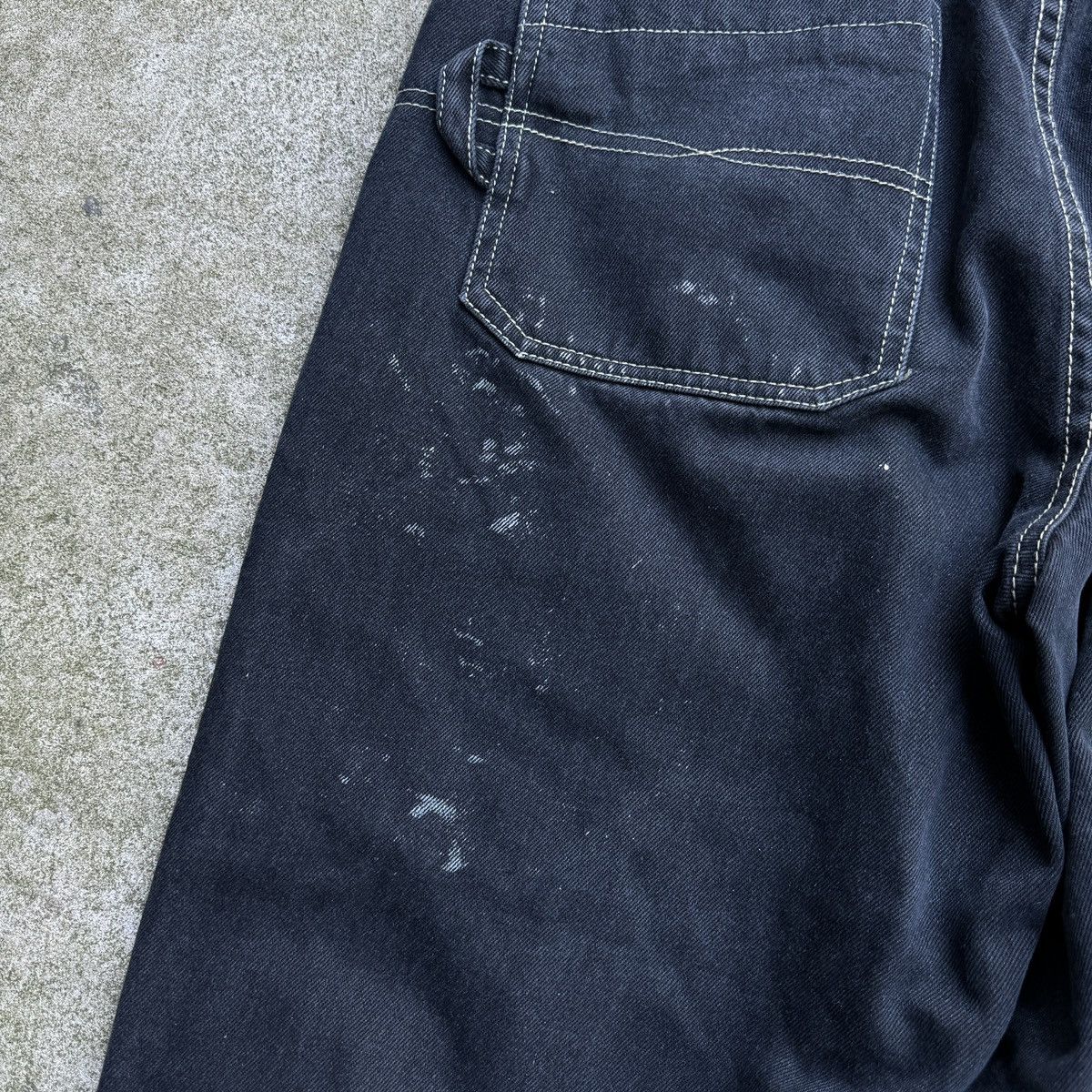 Vintage Y2K Baggy Faded Thrashed Wide Leg Skater Jeans ERD Grunge Size US 32 / EU 48 - 14 Thumbnail