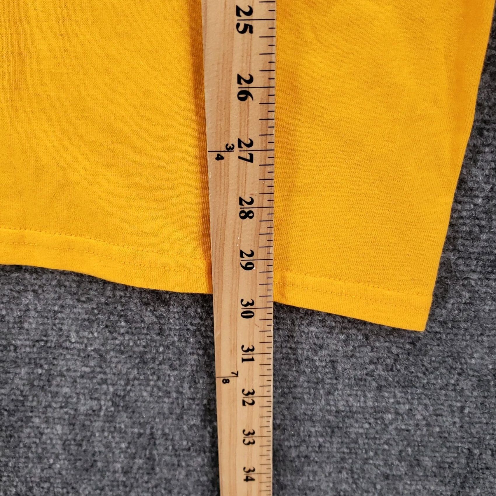 Vintage Thirty+ Shirt Mens L Yellow Short Sleeve Pullover Crew Neck Graphic Logo Size US L / EU 52-54 / 3 - 4 Thumbnail