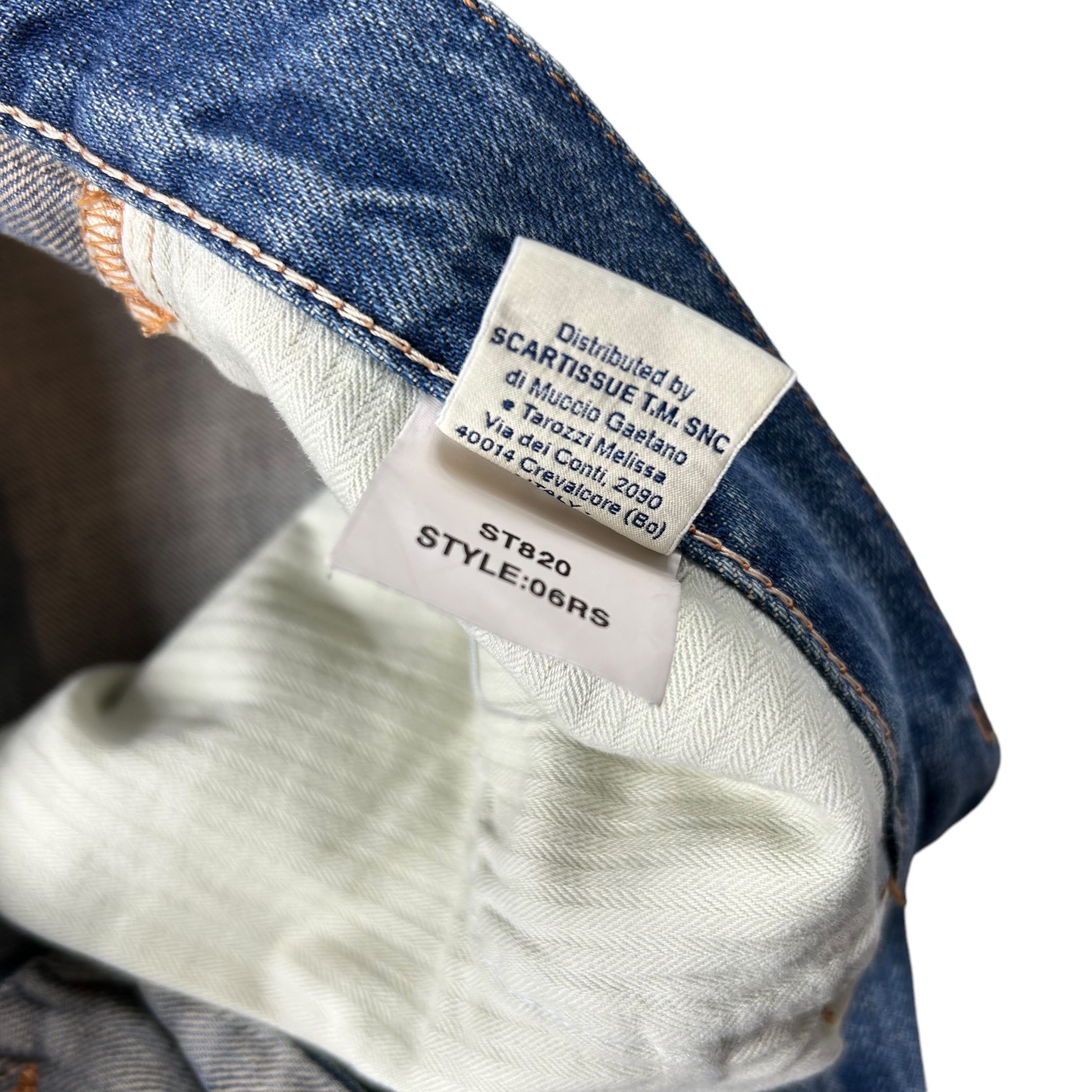 Scarti-Lab Scarti Lab Selvedge Straight Denim Jeans Cotton Blue 30 Size US 30 / EU 46 - 9 Thumbnail