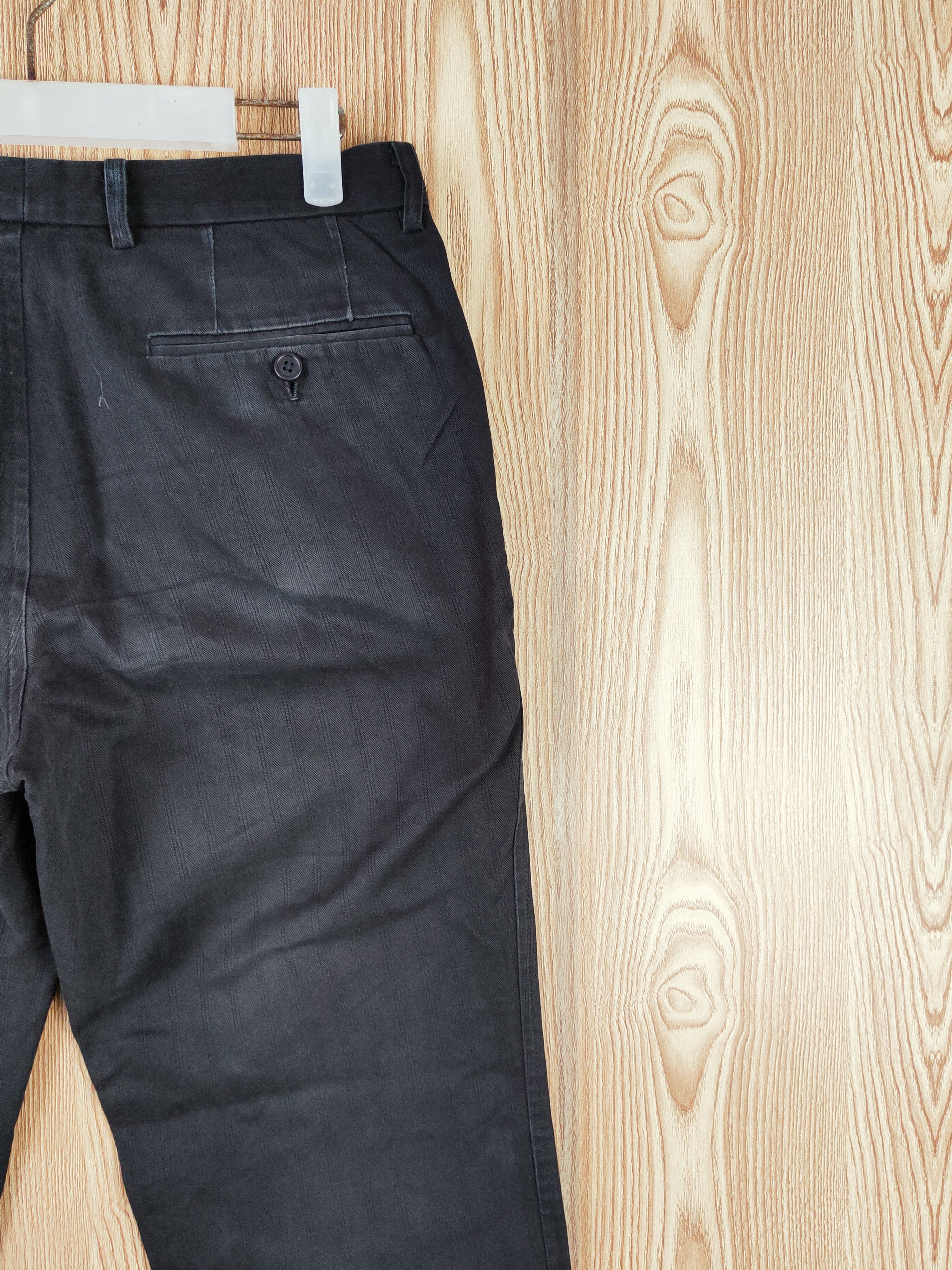 Japanese Brand Les Mues Black Faded Multipocket Casual Pants #S2778 Size US 31 - 10 Thumbnail