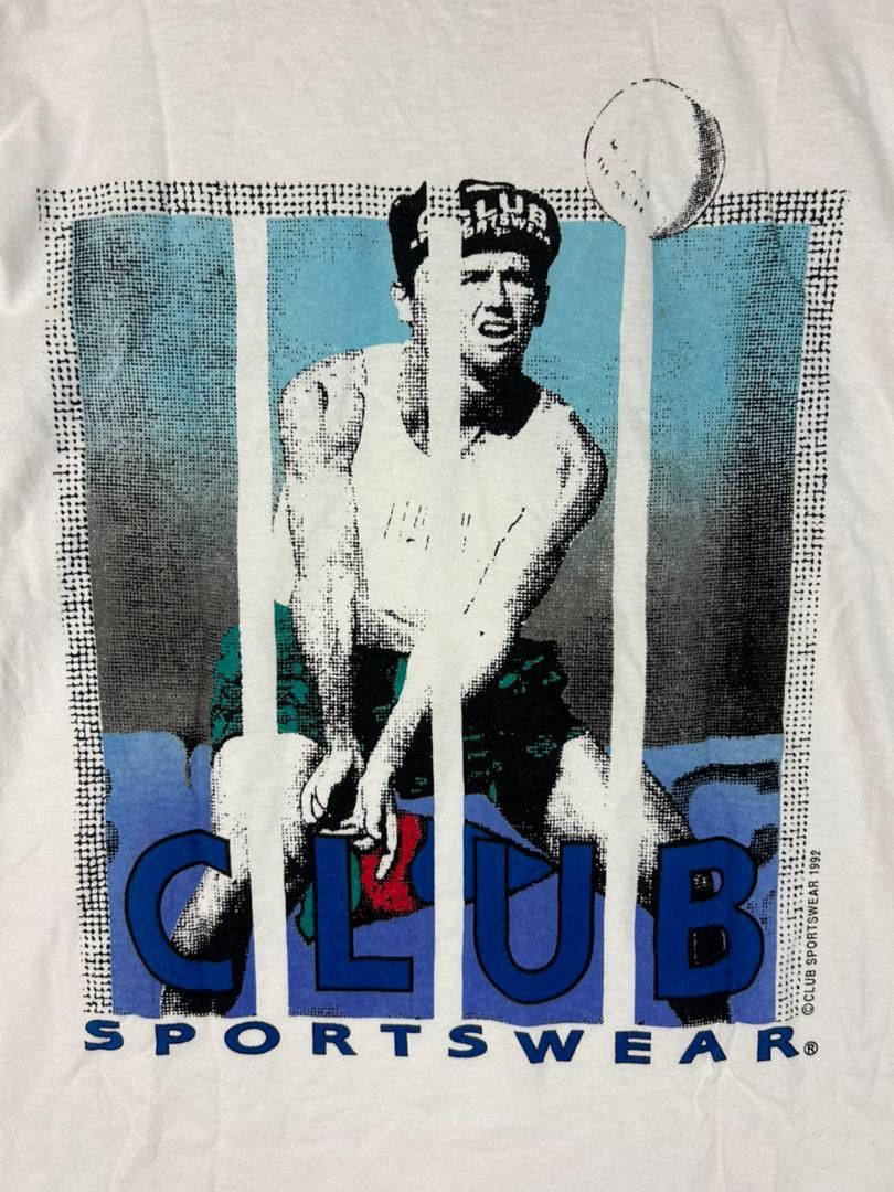 Vintage Vintage 90s Sport Wear T-Shirt / VolleyBall Tee / Photo Art Size US L / EU 52-54 / 3 - 3 Thumbnail