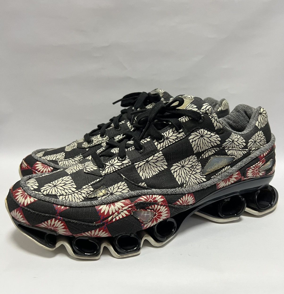 Adidas × Raf Simons Adidas - Raf Simons - Bounce “Black Floral” Limited Edition Size US 8.5 / EU 41-42 - 5 Thumbnail