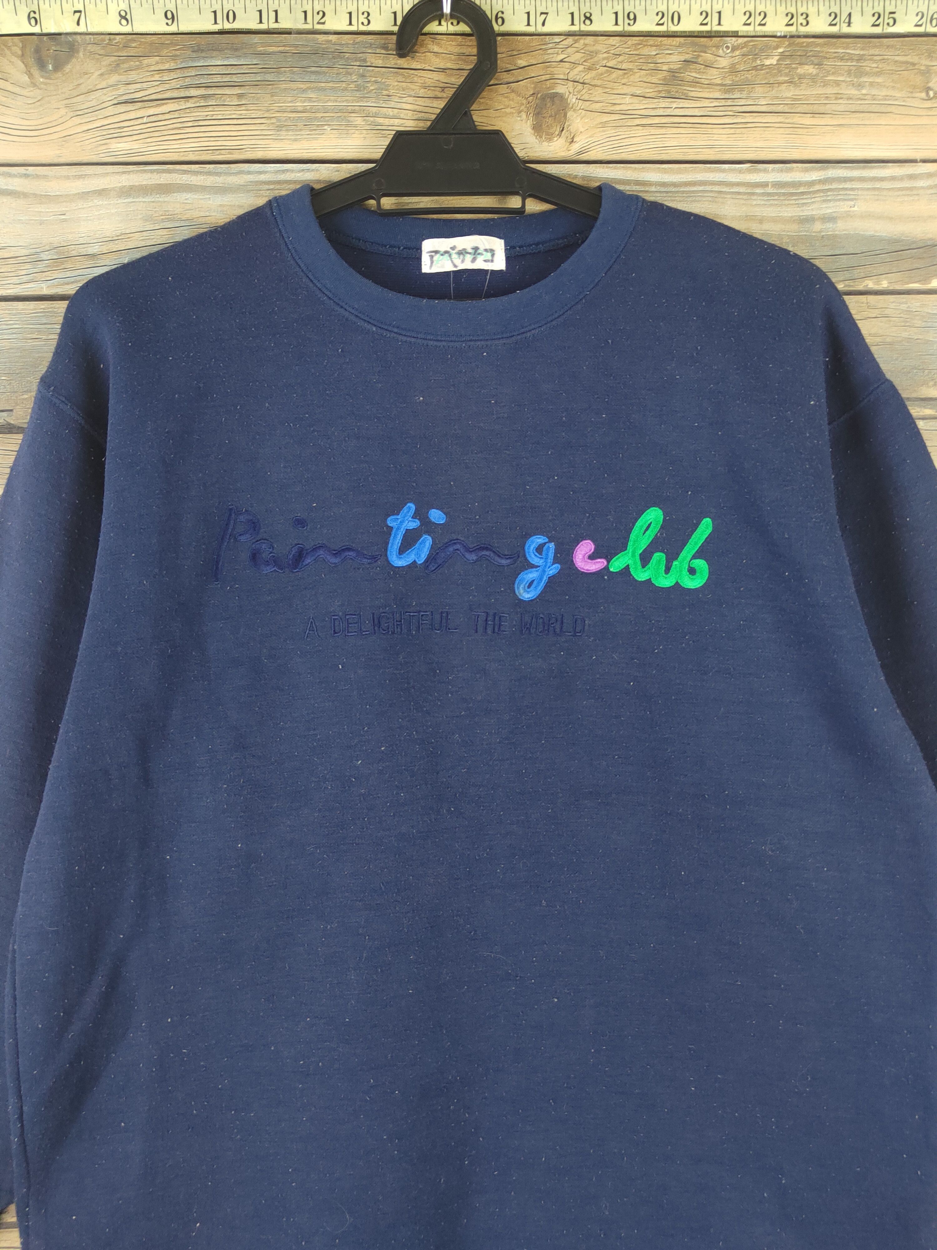 Japanese Brand × Vintage DL Passion Navy Vintage Sweatshirts #820 Size US M / EU 48-50 / 2 - 3 Thumbnail