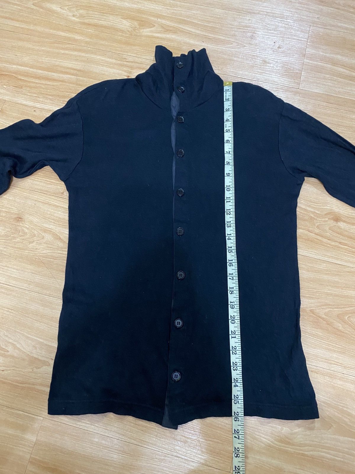 Yohji Yamamoto Yohji Yamamoto Pour Homme Minimalist Collar Shirt Size US M / EU 48-50 / 2 - 10 Thumbnail