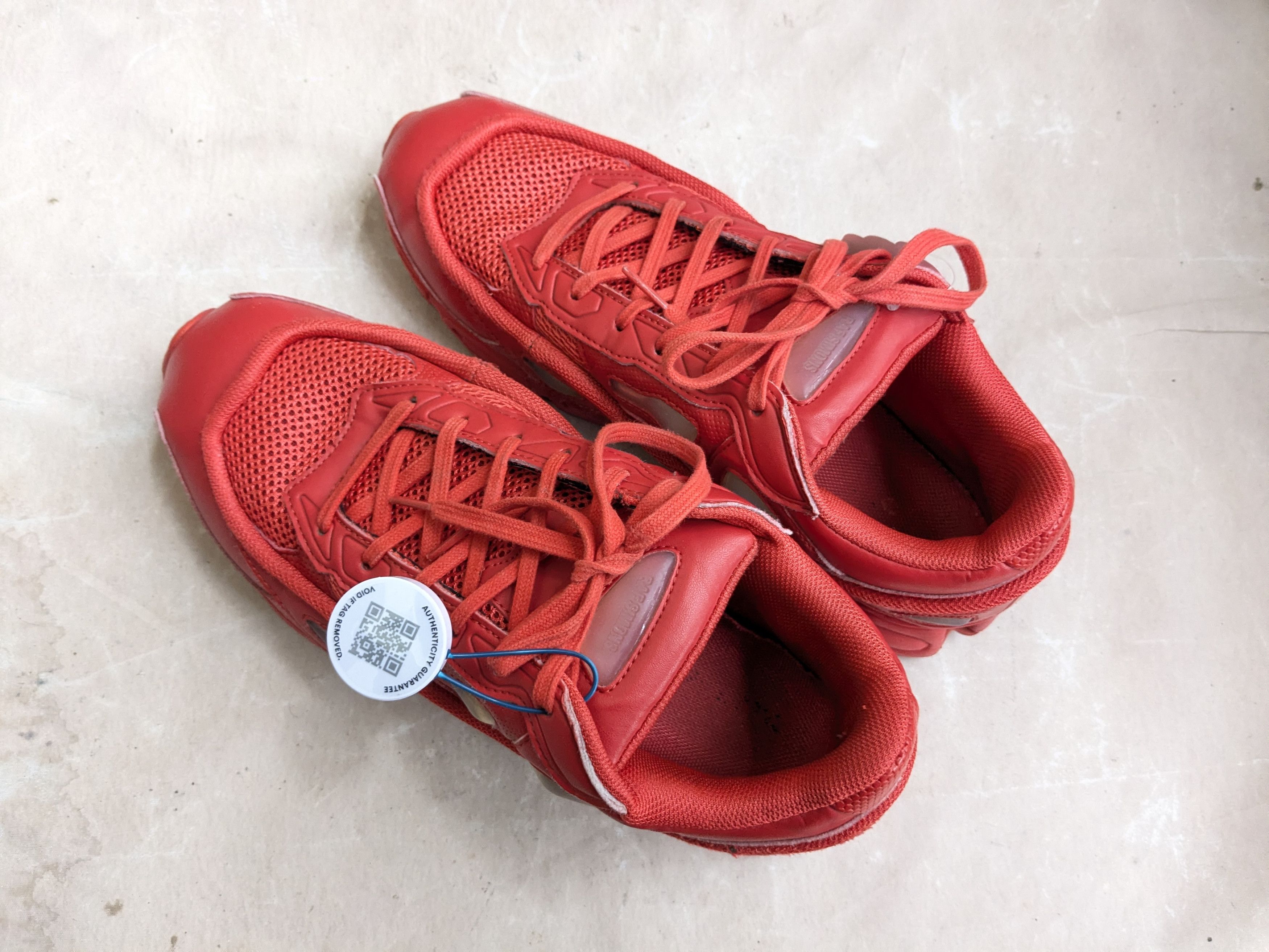 Raf Simons Raf Simons x adidas Ozweego 2 'Red' S74584 Size US 10.5 / EU 43-44 - 13 Thumbnail