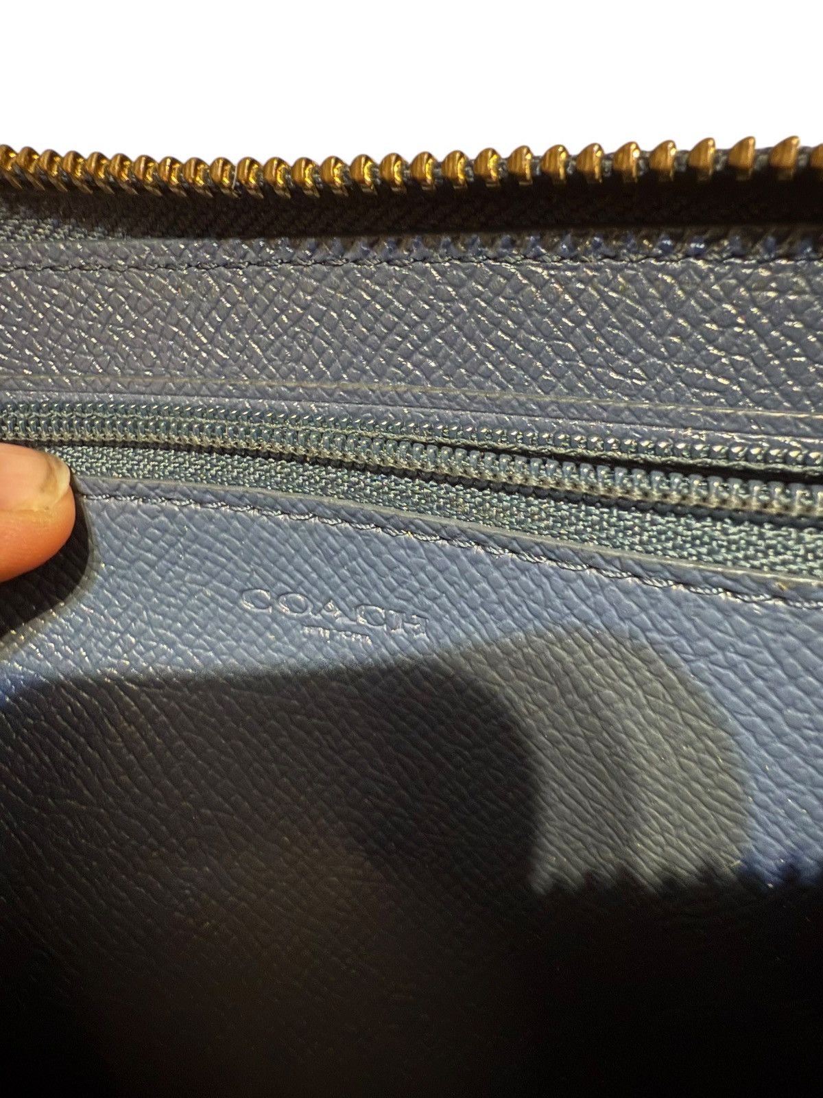 Coach Coach Medium Id Zip Wallet Leather Size ONE SIZE - 3 Thumbnail