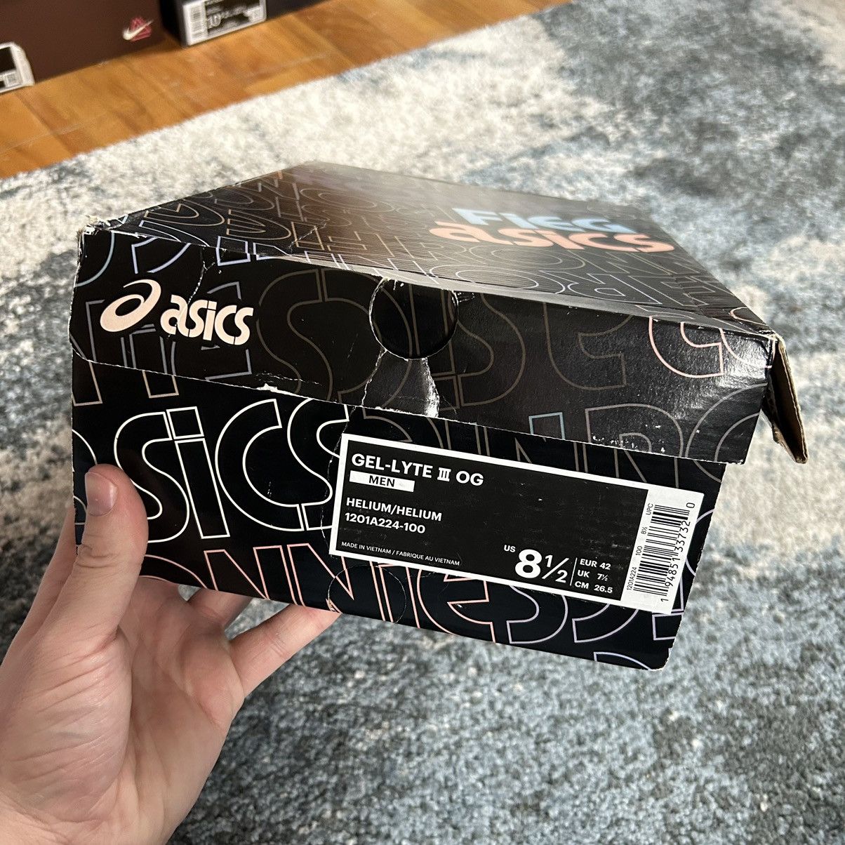 Asics × Kith × Ronnie Fieg 1201A224-100 FW20 KXTH GEL LYTE iii “THE PALETTE” HELiUM Size US 8.5 / EU 41-42 - 10 Thumbnail