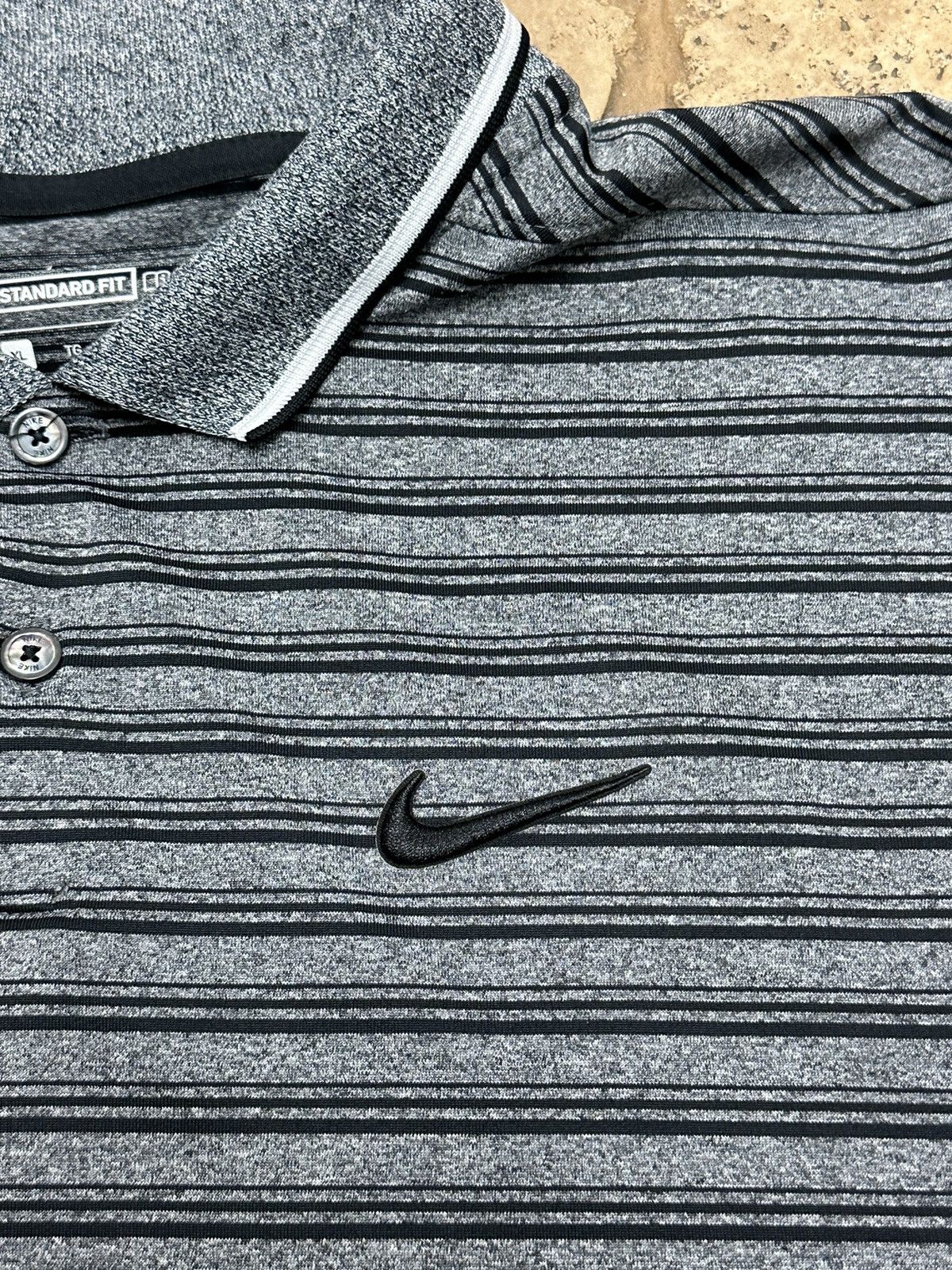Nike Nike Men’s Polo Shirt Embroidered Swoosh Standard Dri Fit Size US XL / EU 56 / 4 - 2 Thumbnail