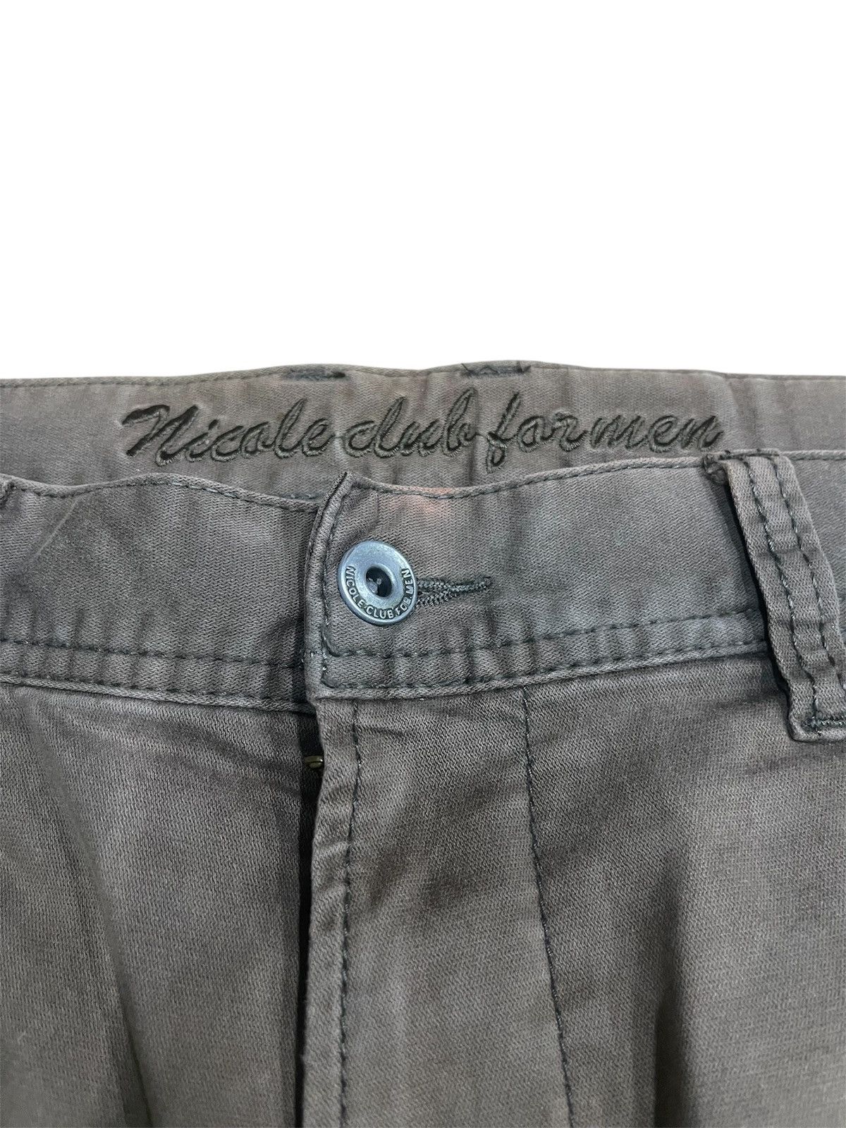 Nicole Club Nicole Club For Men Multi-Pocket Archive Cargo Pants Y2K Size US 33 - 5 Thumbnail