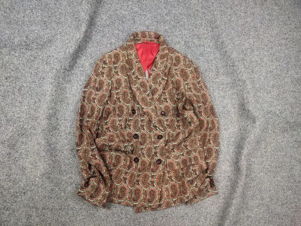 Seventy sergio tegon Pattern Double-Breasted blazer Jacket