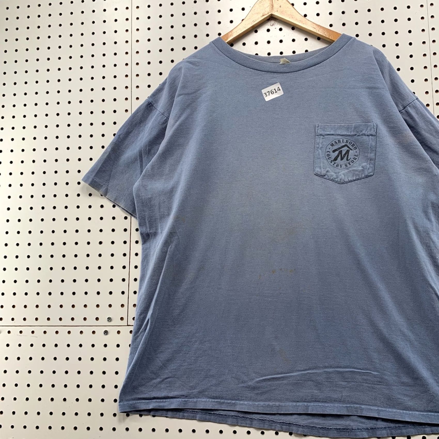 Marlboro VINTAGE Marlboro Shirt Mens XL Blue Cowboys Boots Pocket Fits Made USA Size US XL / EU 56 / 4 - 4 Thumbnail