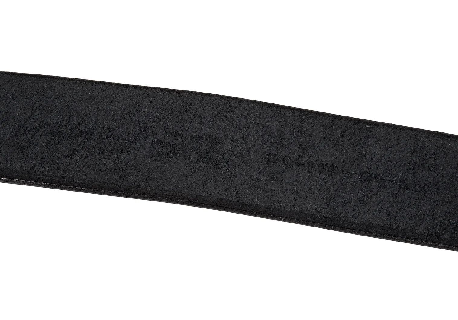 Yohji Yamamoto Floral Print Leather Belt