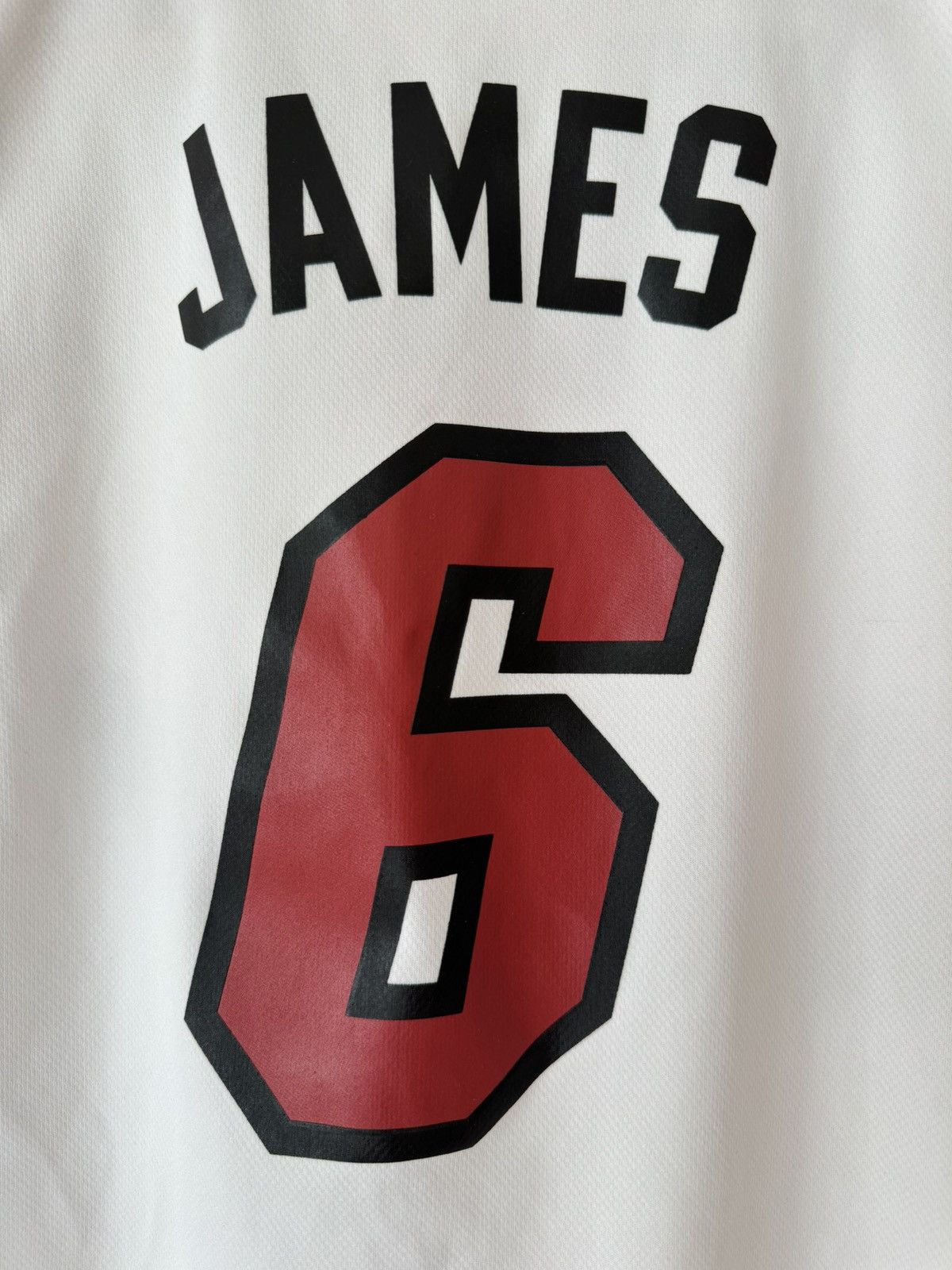 Adidas James #6 Miami Heat Basketball Jersey NBA Shirt Kit Size US M / EU 48-50 / 2 - 11 Thumbnail