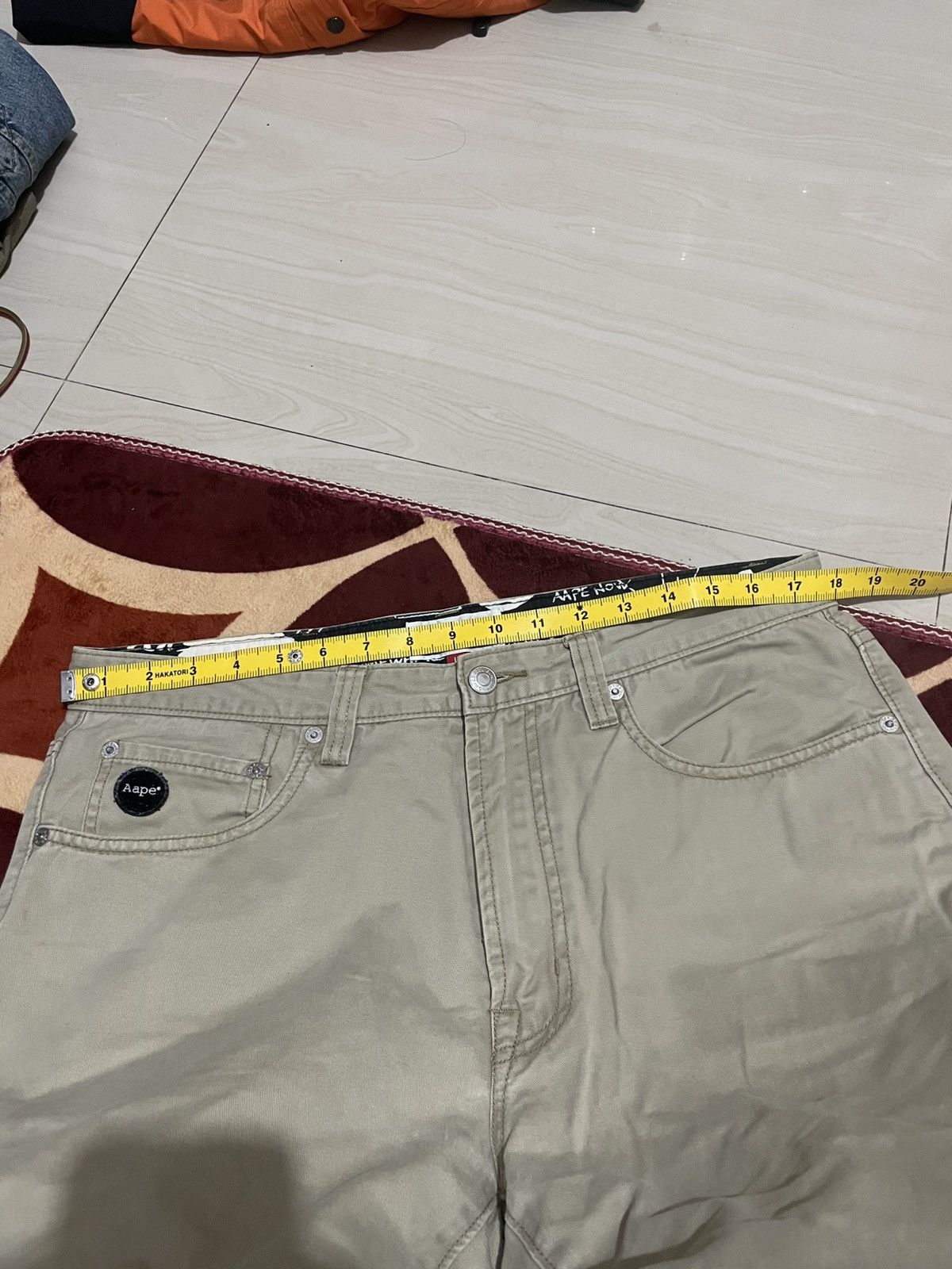 Aape CRAZY Aape chinos AOP Size US 35 - 12 Thumbnail