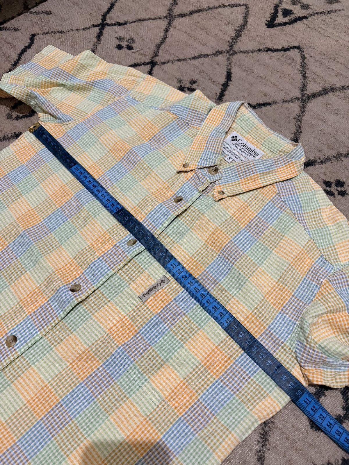 Columbia Columbia Gingham Button Up Shirt Size US S / EU 44-46 / 1 - 11 Thumbnail