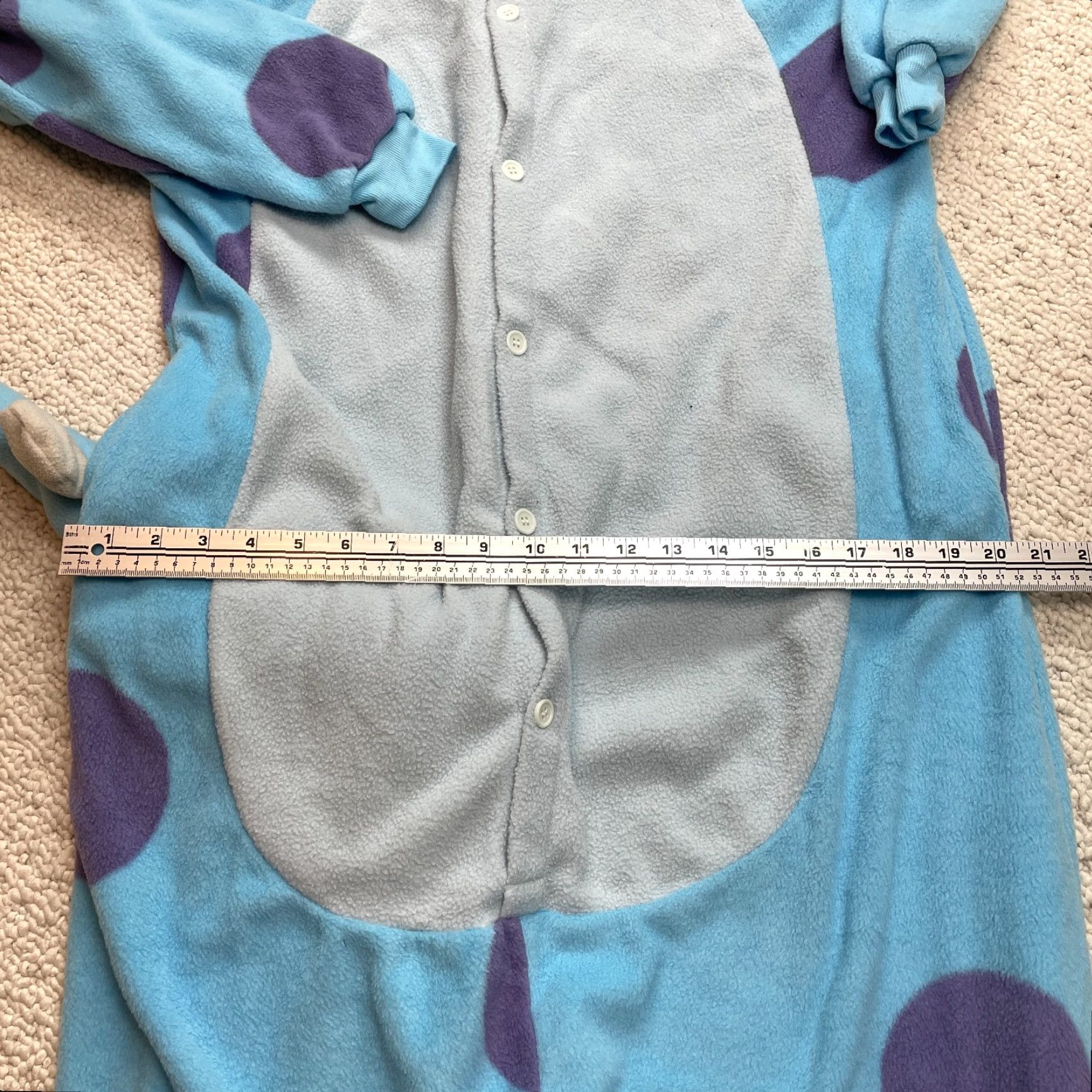 Vintage Sweetxin Plush Character PJ One Piece Hooded Blue Dinosaur Size Large New NWT Size ONE SIZE - 5 Thumbnail