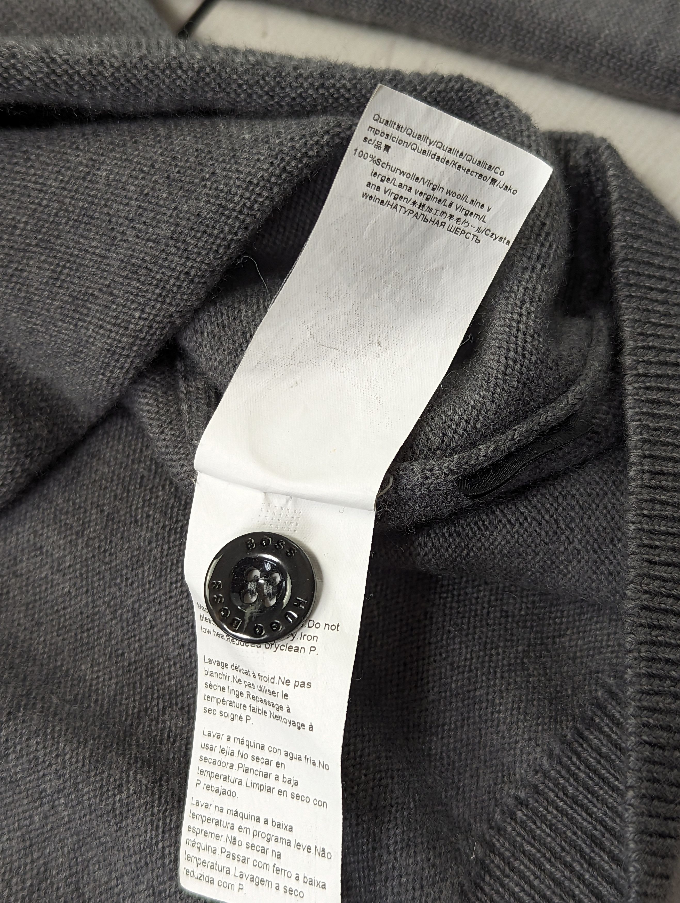 Hugo × Hugo Boss × Vintage Hugo Boss Vintage Wool Turtleneck sweater Size US M / EU 48-50 / 2 - 14 Thumbnail