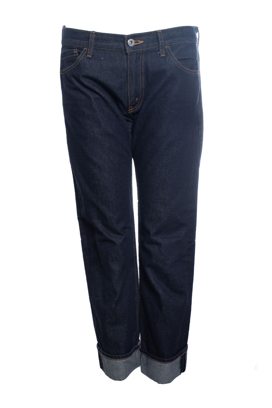 Junya Watanabe Junya Watanabe, folded ankle indigo dark jeans Size 27" / US 4 / IT 40 - 1 Thumbnail