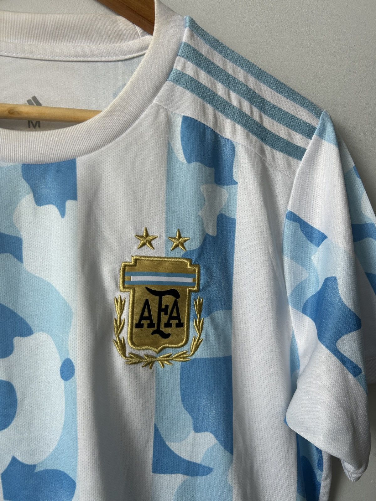 Adidas Adidas Lionel Messi 2021 Argentina Home Jersey Size US M / EU 48-50 / 2 - 2 Thumbnail