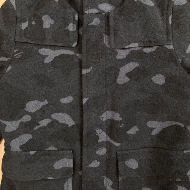 Bape BAPE Wool Duffel Coat Black Camo a bathing ape NIGO Size US M / EU 48-50 / 2 - 2 Thumbnail