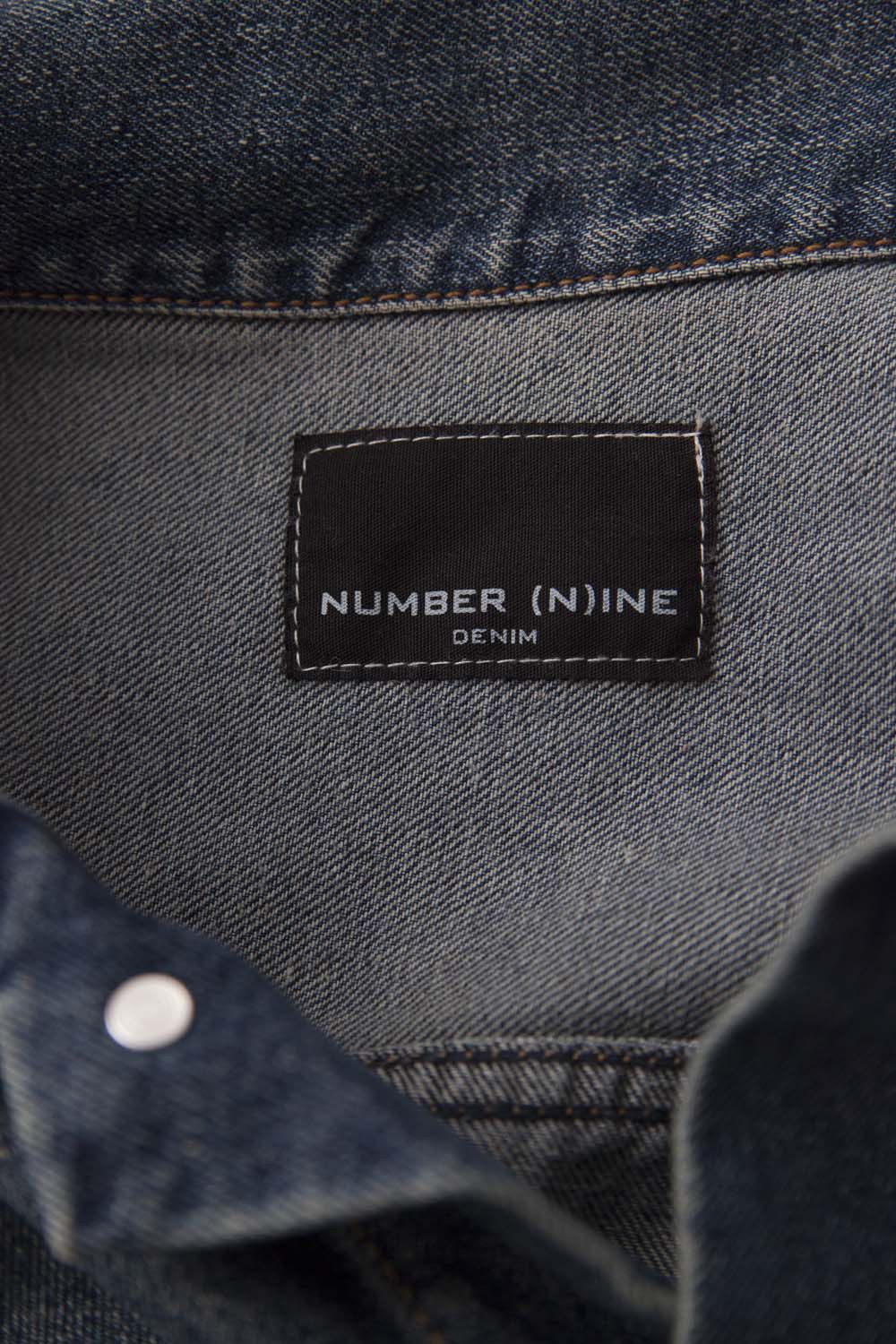 Number (N)ine Washed denim jacket Size US S / EU 44-46 / 1 - 5 Thumbnail