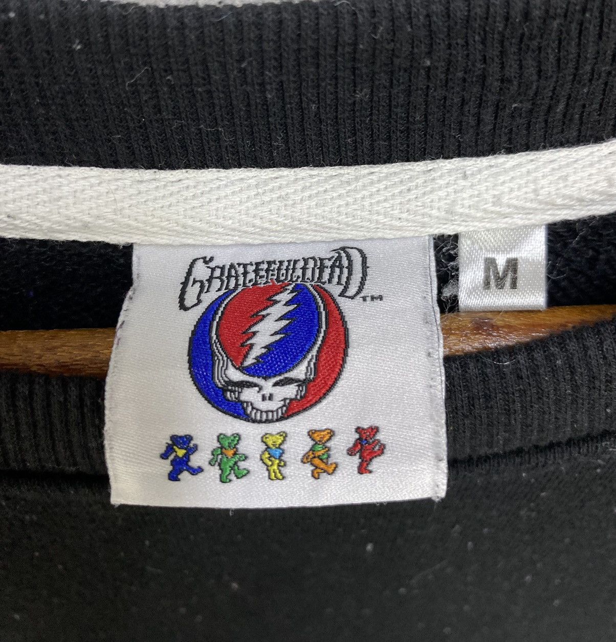 Grateful Dead Rock Band Grateful Dead Sweatshirt Jumper Black Size M Size US M / EU 48-50 / 2 - 5 Thumbnail