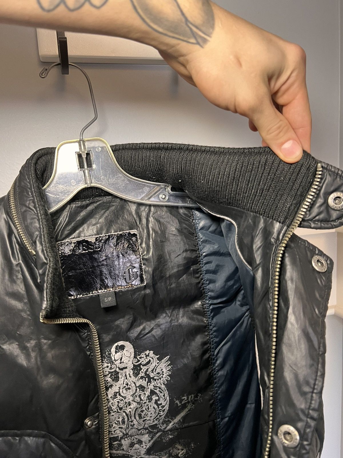 Guess Vintage Guess waterfowl/down puffer vest with hidden hood Size US M / EU 48-50 / 2 - 19 Thumbnail