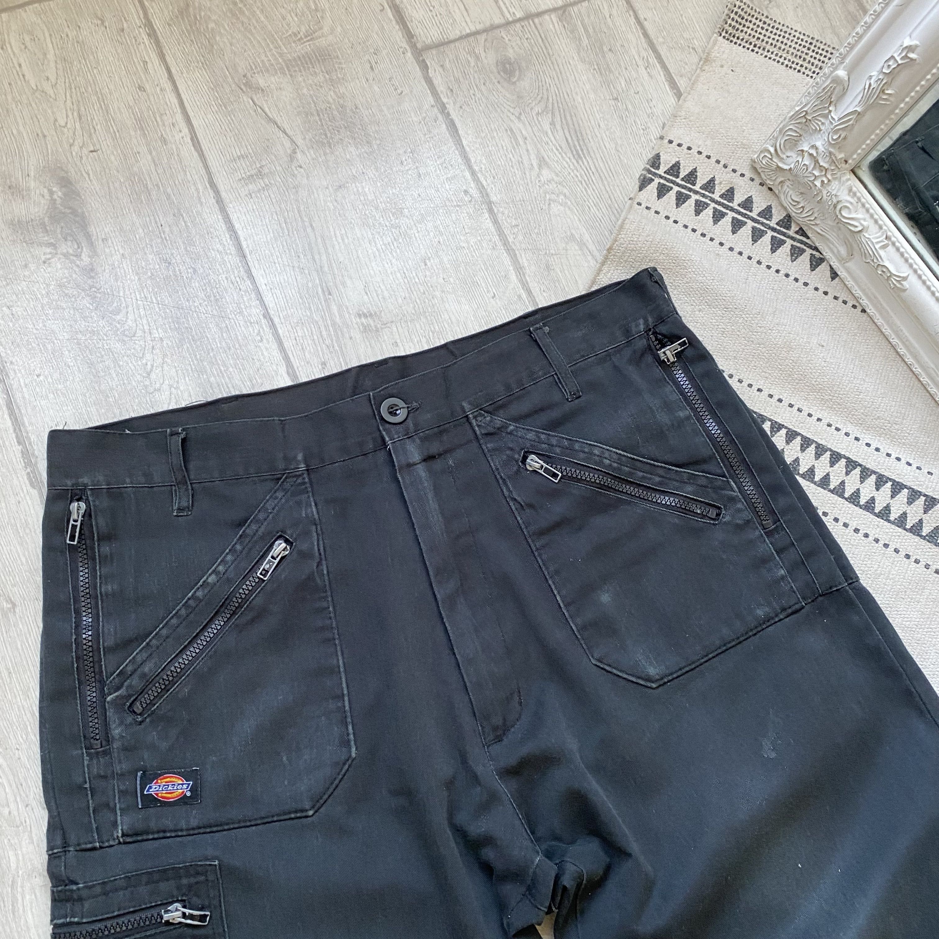 Dickies 🛠️ Vintage Dickies Distressed Work pants cargo Size US 36 / EU 52 - 2 Thumbnail