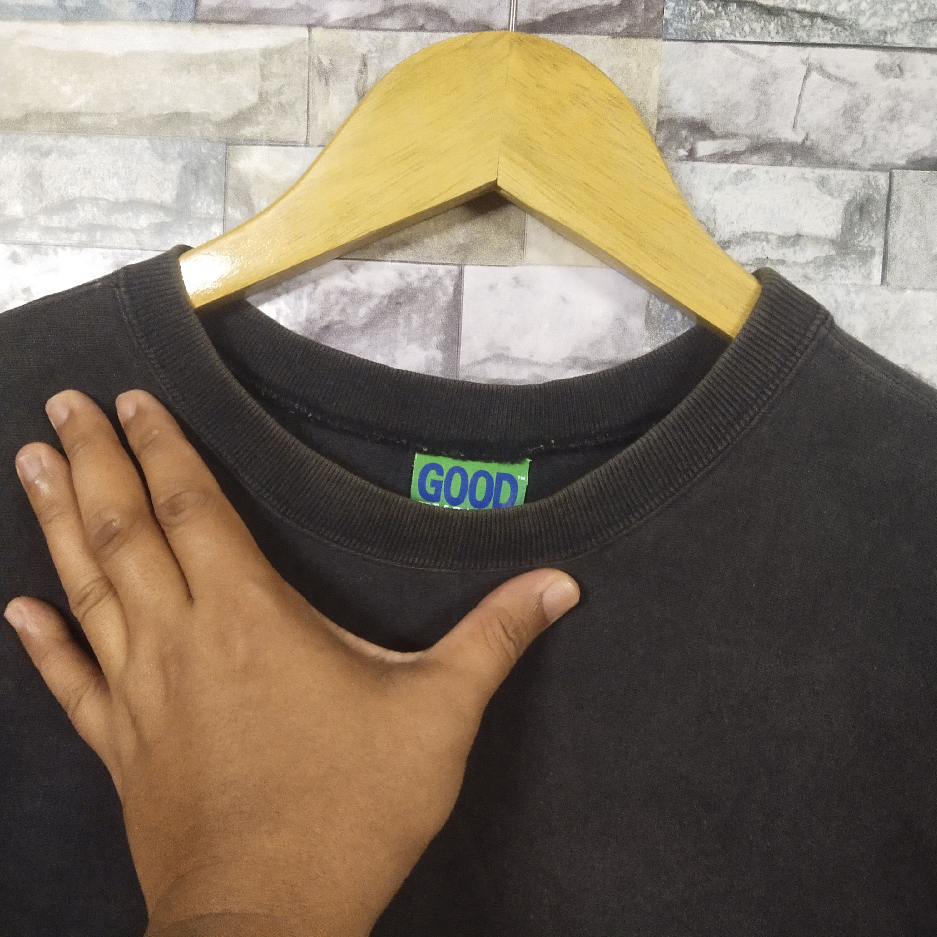 GOODENOUGH × Good Enough Vintage Good Enough GDEH Short Sleeve Sweatshirt Size US L / EU 52-54 / 3 - 7 Thumbnail