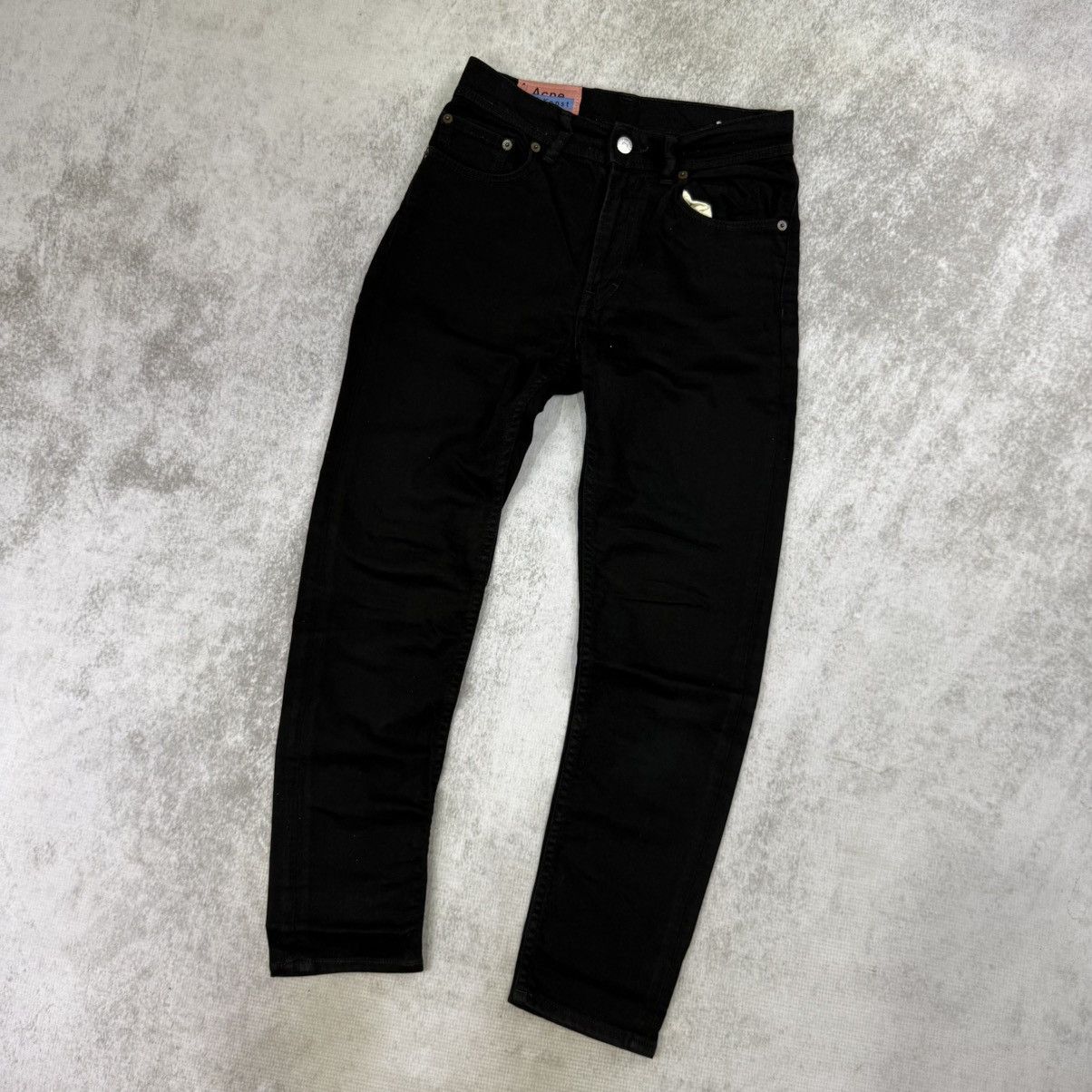 Acne Studios Acne Studios black longjeans bla konst stockholm Size 29" - 3 Thumbnail