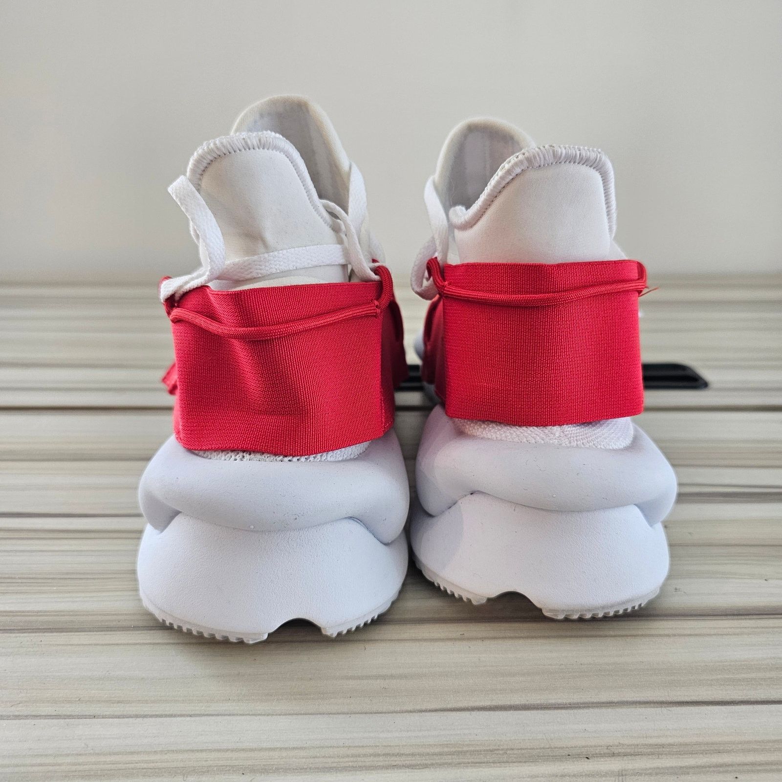 Adidas Y-3 Kaiwa Knit Cloud White Red Size 6
