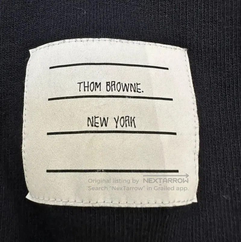 Thom Browne Thom Browne Navy Striped Cotton Lounge Pants . Size 27" / US 4 / IT 40 - 7 Thumbnail