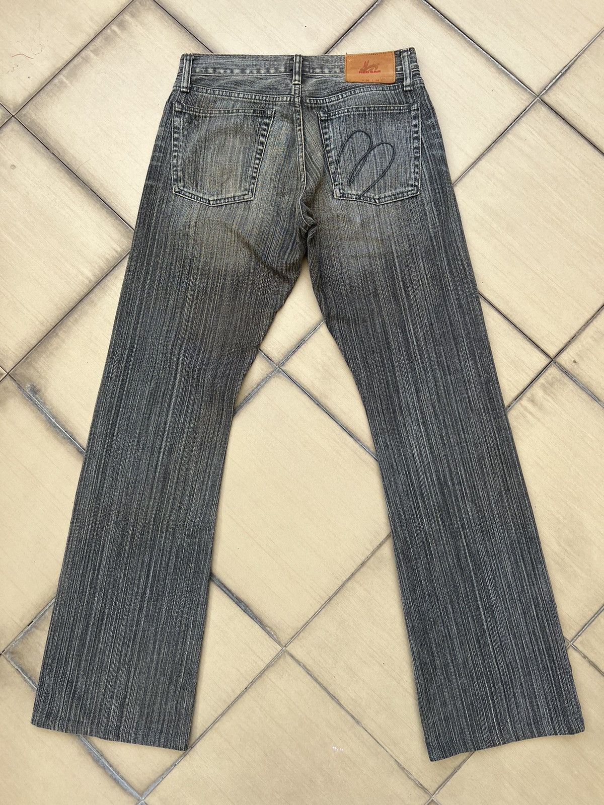 Paul Smith Vintage Paul Smith Red Ear Fade Black Denim Bootcut Jeans Size US 30 / EU 46 - 2 Thumbnail