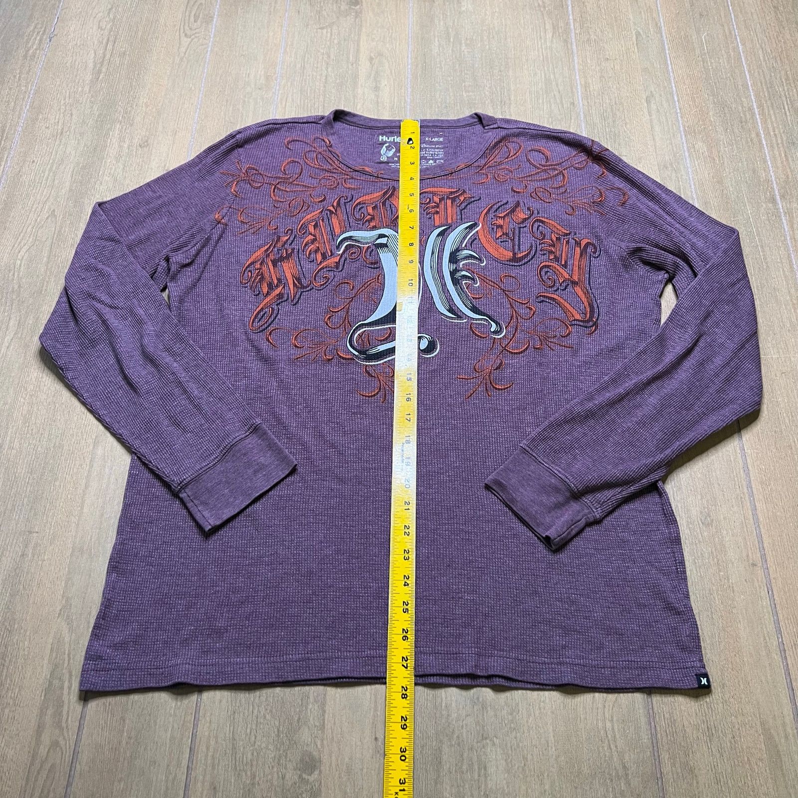 Hurley Vintage Y2K Hurley Men's long-sleeve shirt Sz XL Size US XL / EU 56 / 4 - 3 Thumbnail